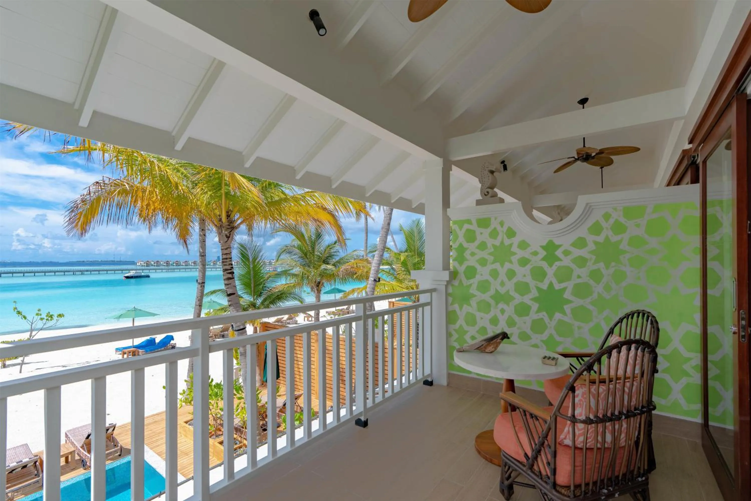 View (from property/room) in SAii Lagoon Maldives, Curio Collection By Hilton