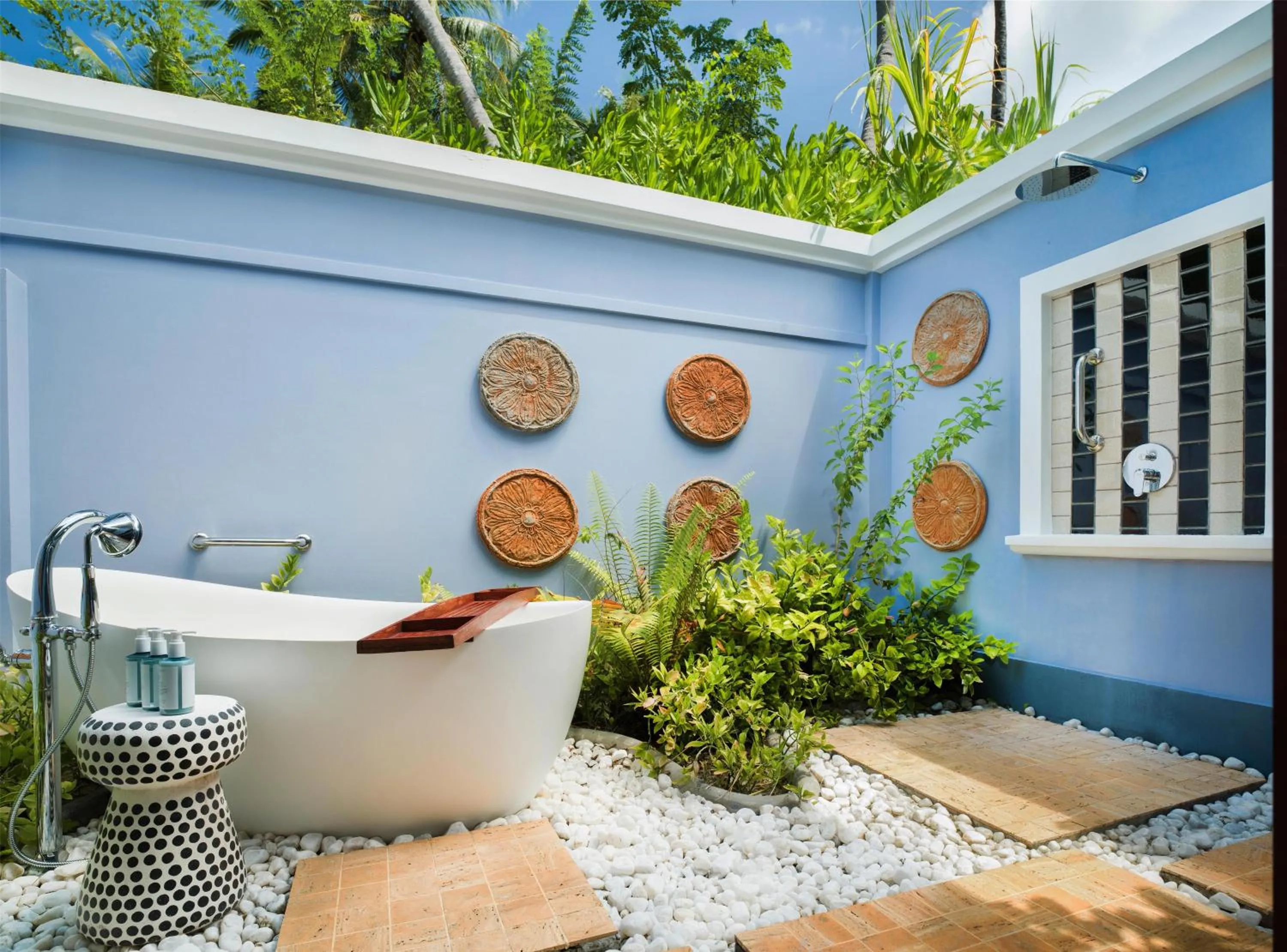 View (from property/room) in SAii Lagoon Maldives, Curio Collection By Hilton