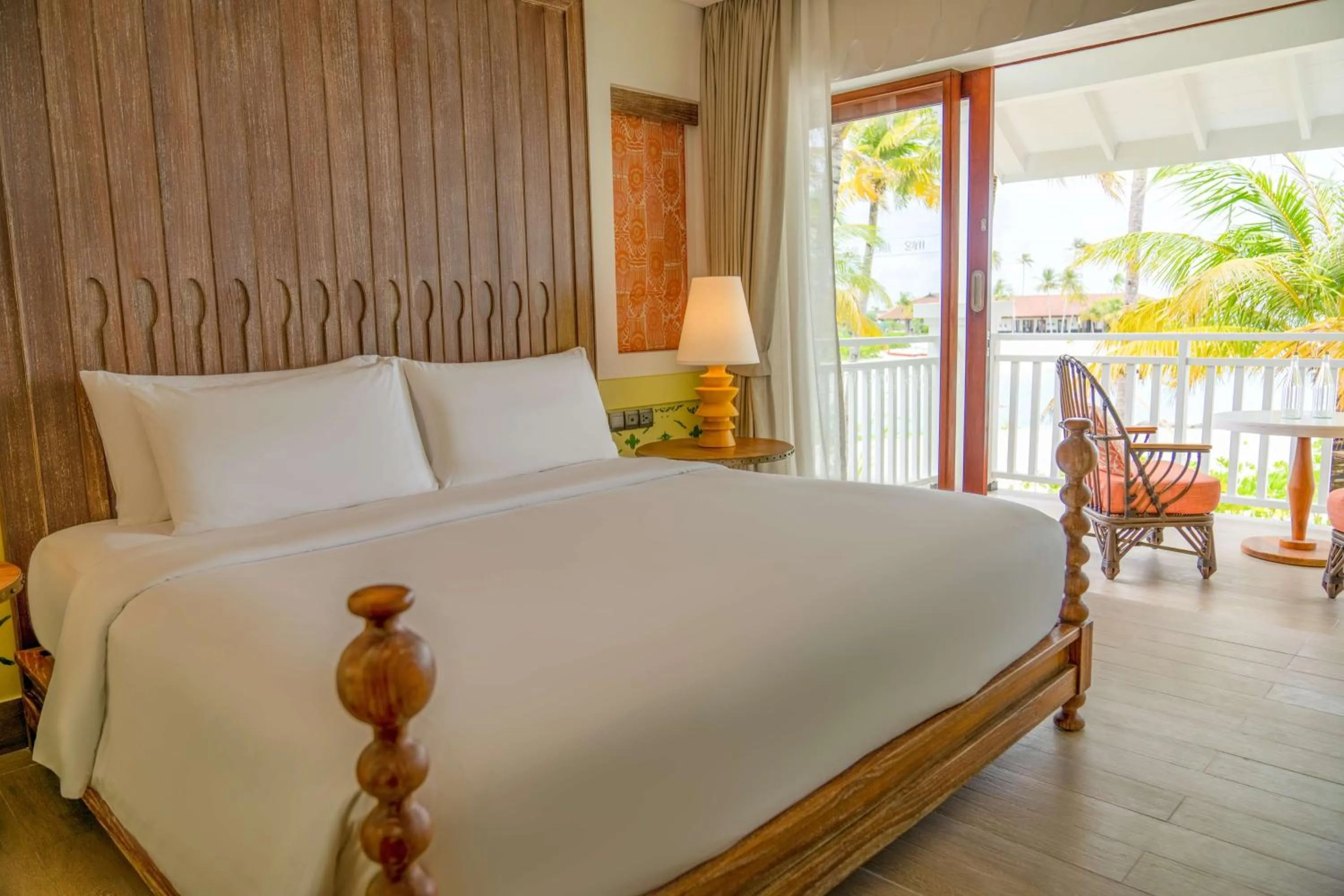 Bed in SAii Lagoon Maldives, Curio Collection By Hilton