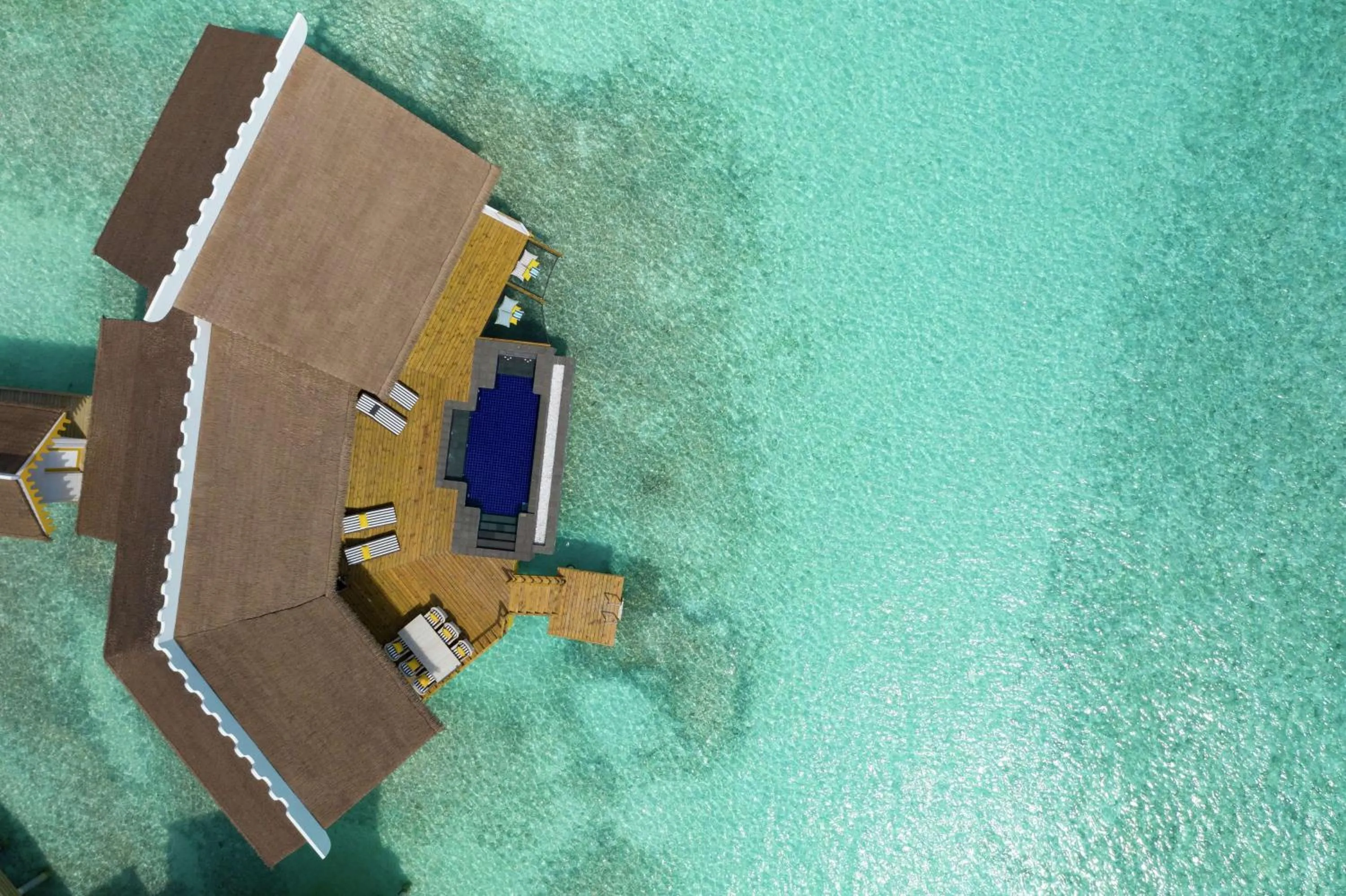 View (from property/room) in SAii Lagoon Maldives, Curio Collection By Hilton