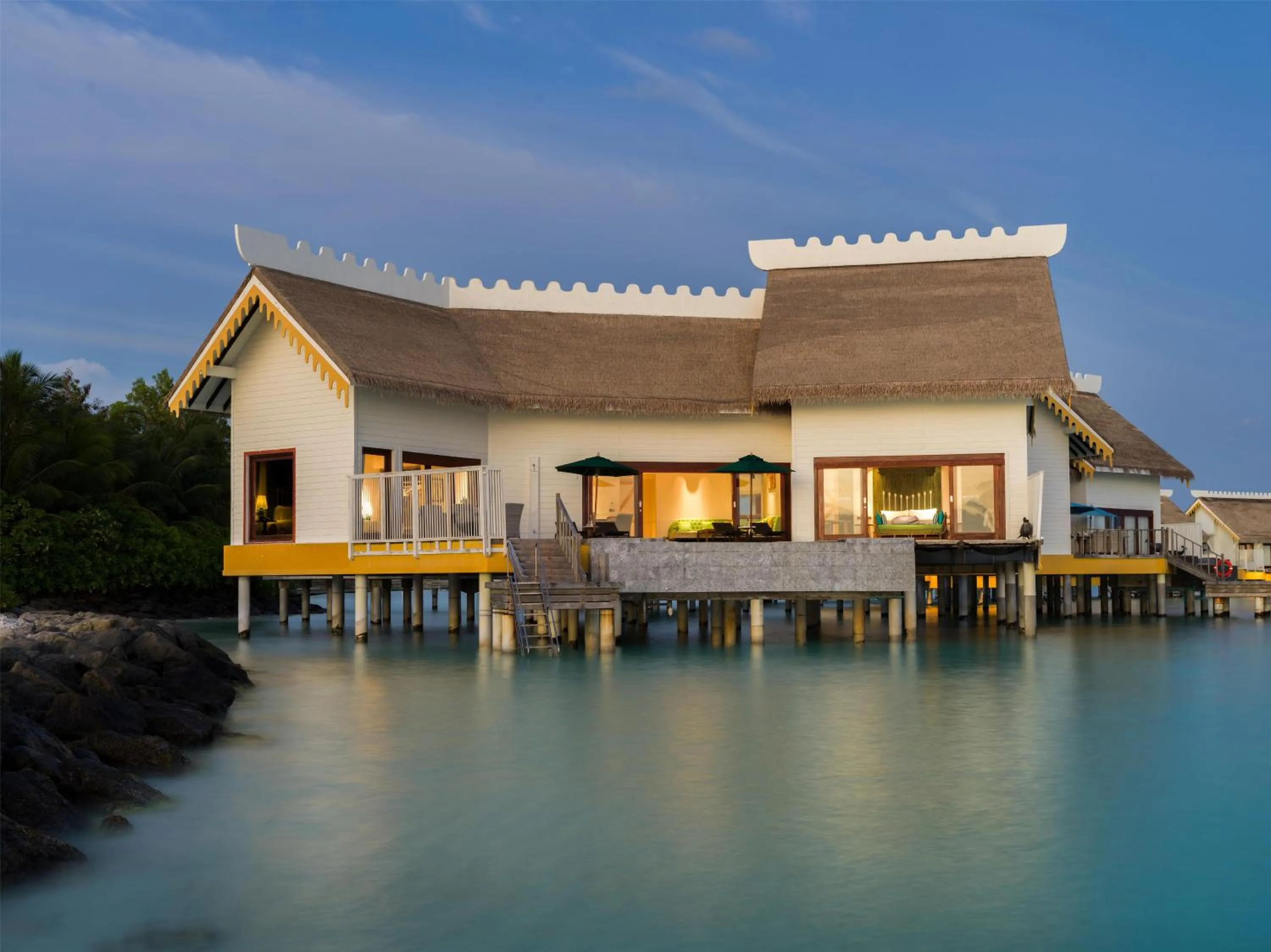 View (from property/room) in SAii Lagoon Maldives, Curio Collection By Hilton