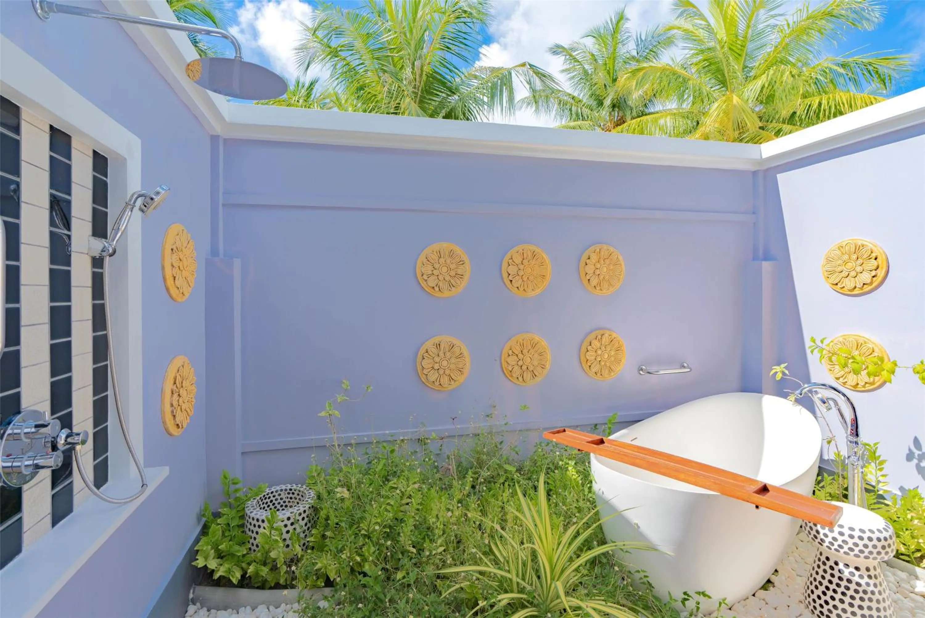 View (from property/room) in SAii Lagoon Maldives, Curio Collection By Hilton