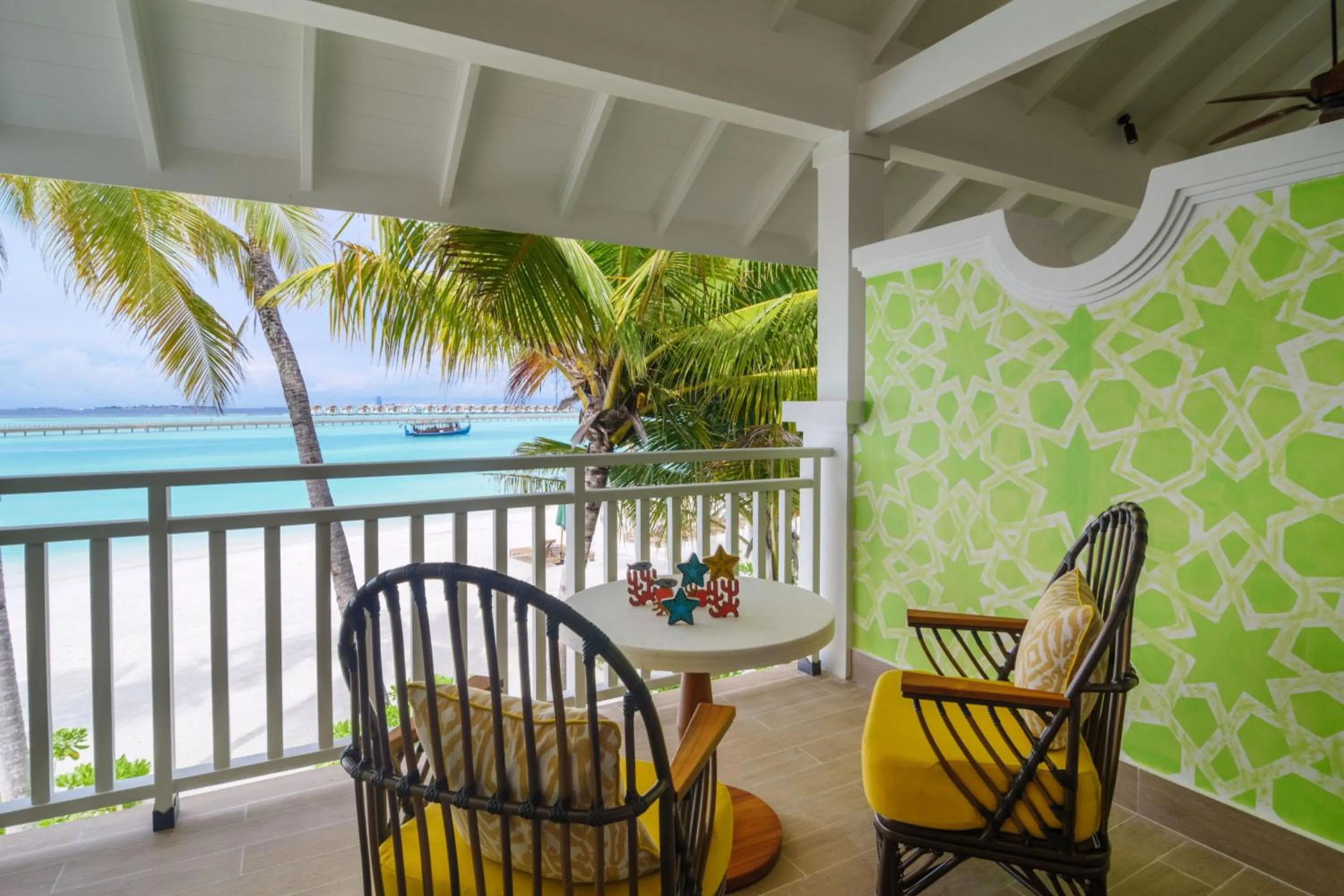 View (from property/room) in SAii Lagoon Maldives, Curio Collection By Hilton