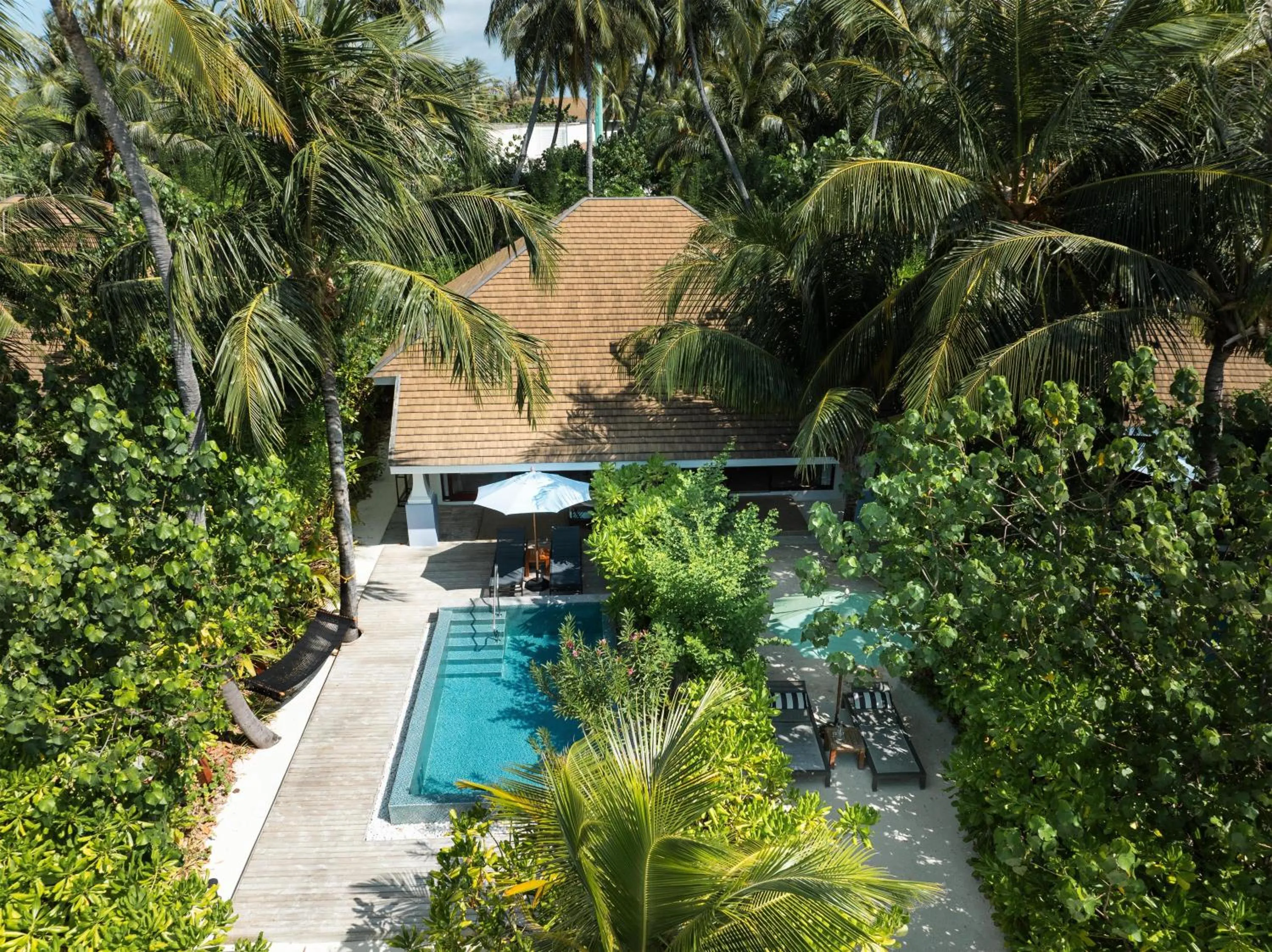 View (from property/room) in SAii Lagoon Maldives, Curio Collection By Hilton