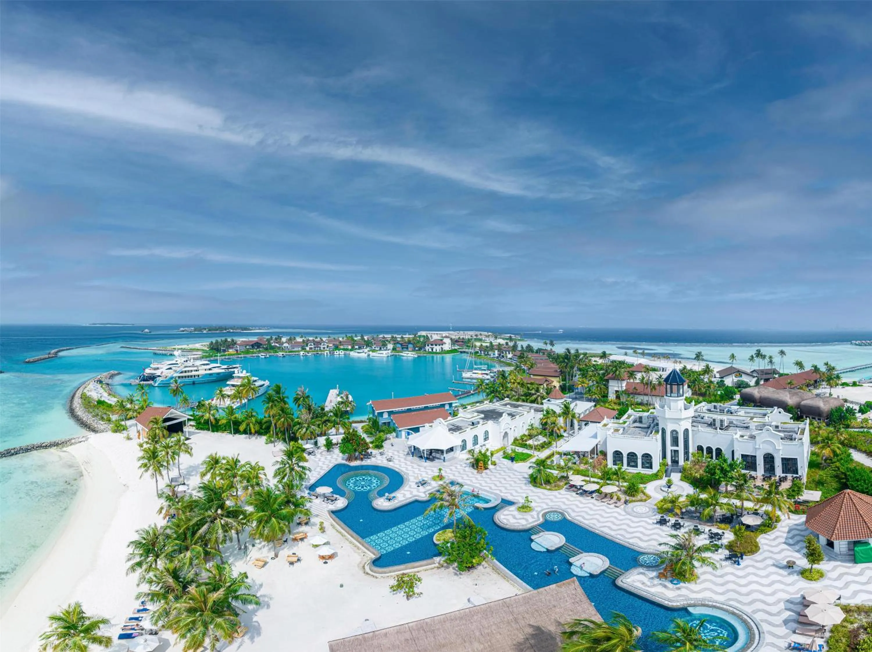 Property building in SAii Lagoon Maldives, Curio Collection By Hilton