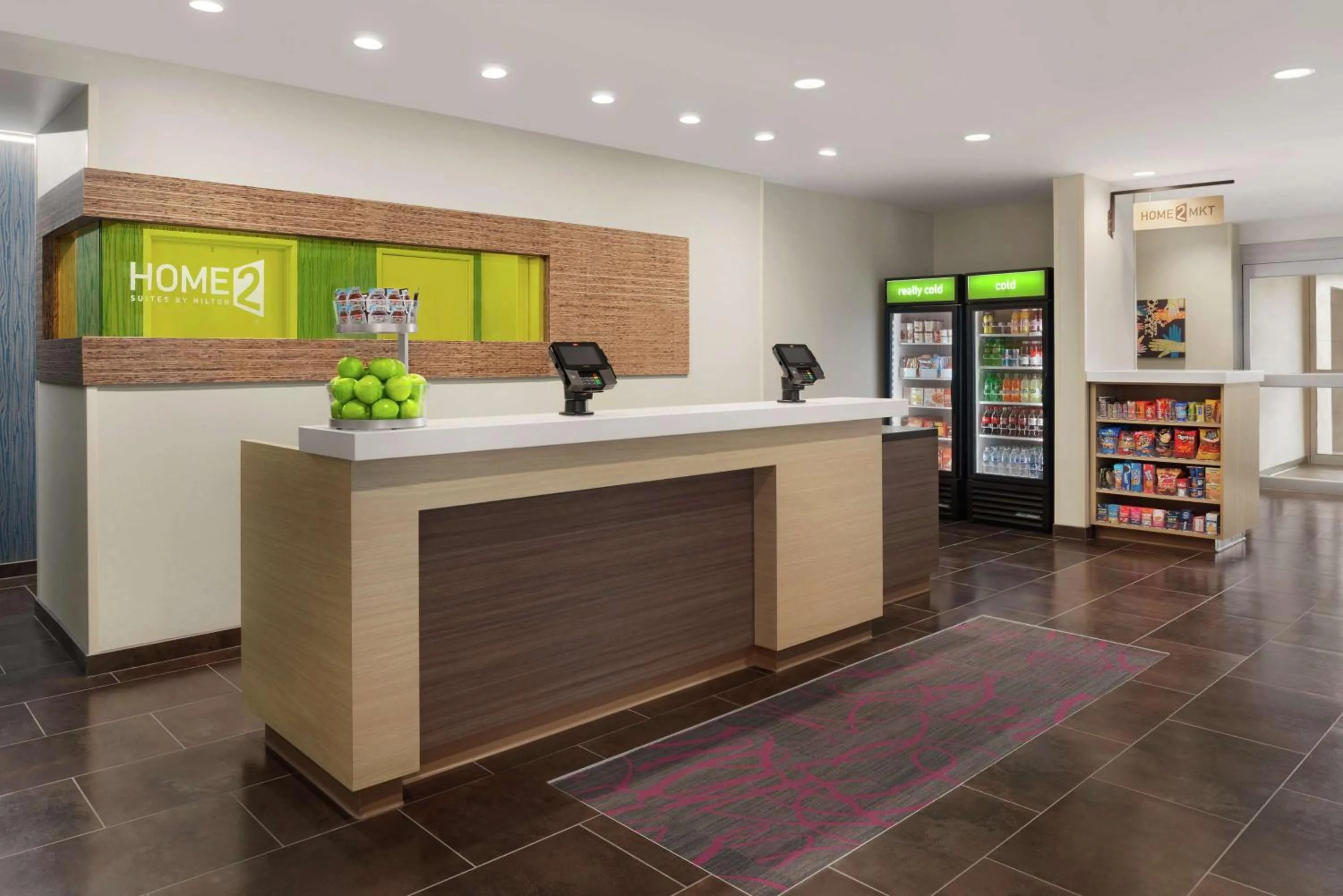 Lobby or reception in Home2 Suites By Hilton Brooklyn Park Minneapolis