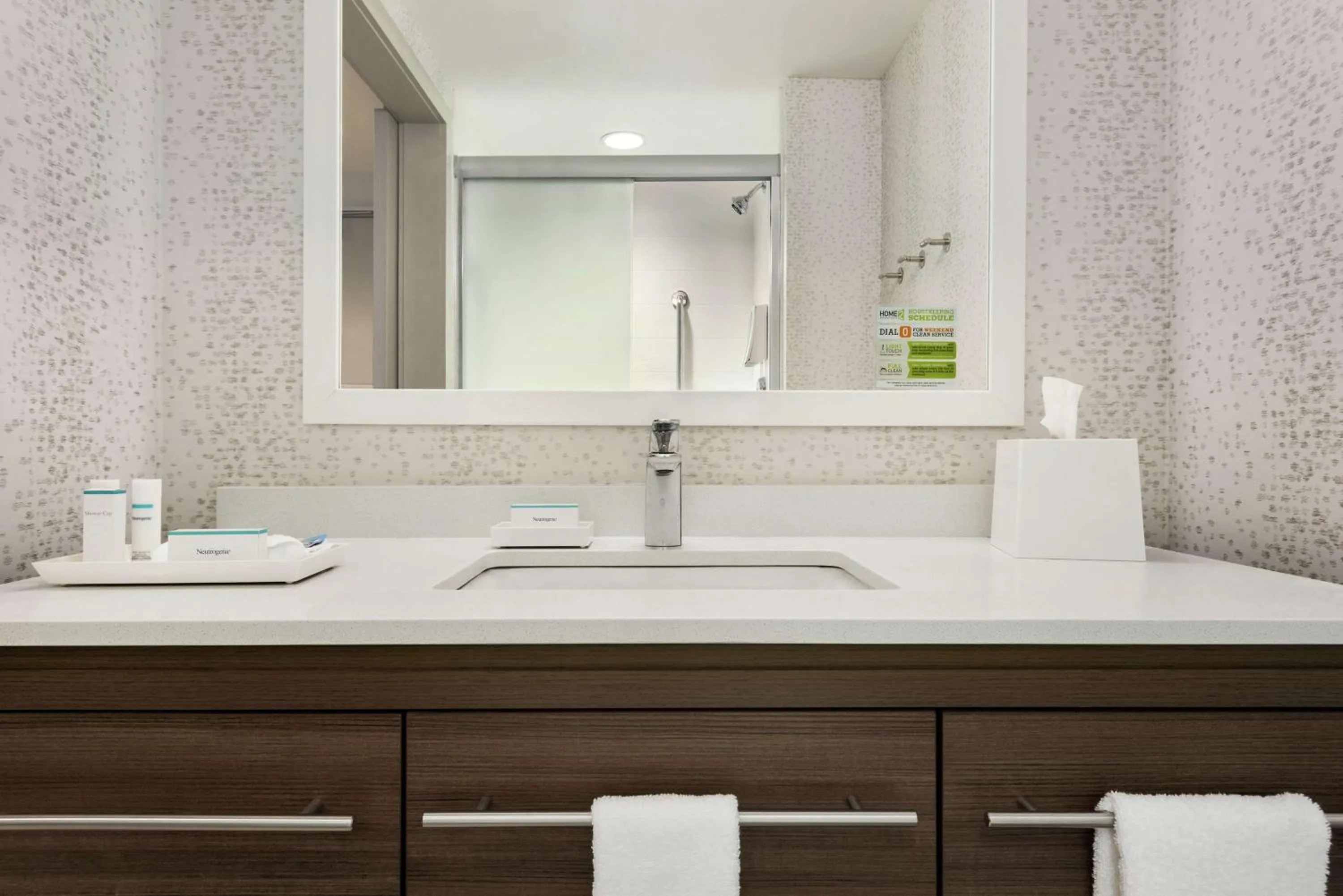 Bathroom in Home2 Suites By Hilton Brooklyn Park Minneapolis