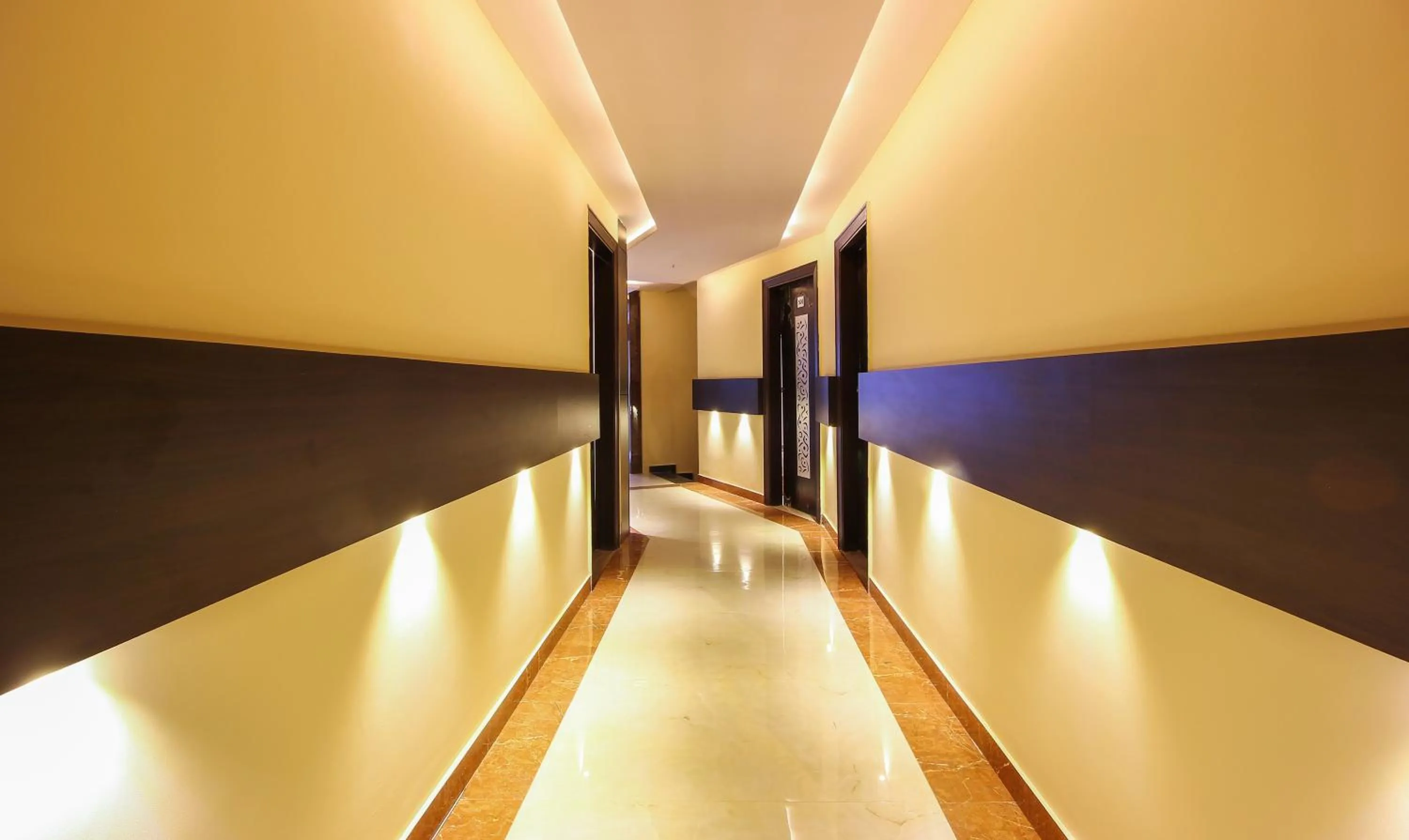 Lobby or reception in Treebo Address Inn, Banjara Hills