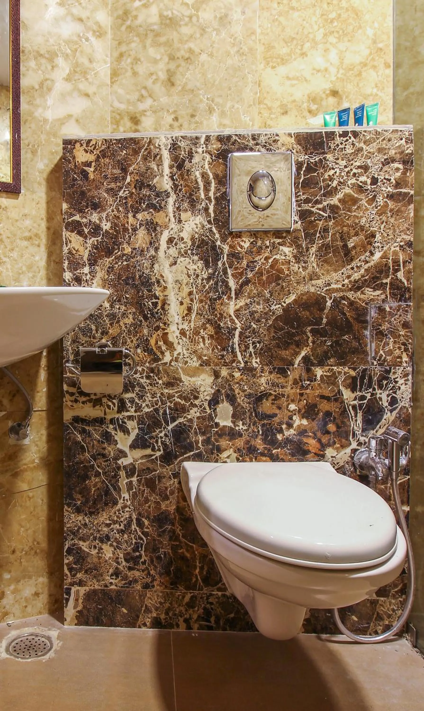 Bathroom in Treebo Address Inn, Banjara Hills