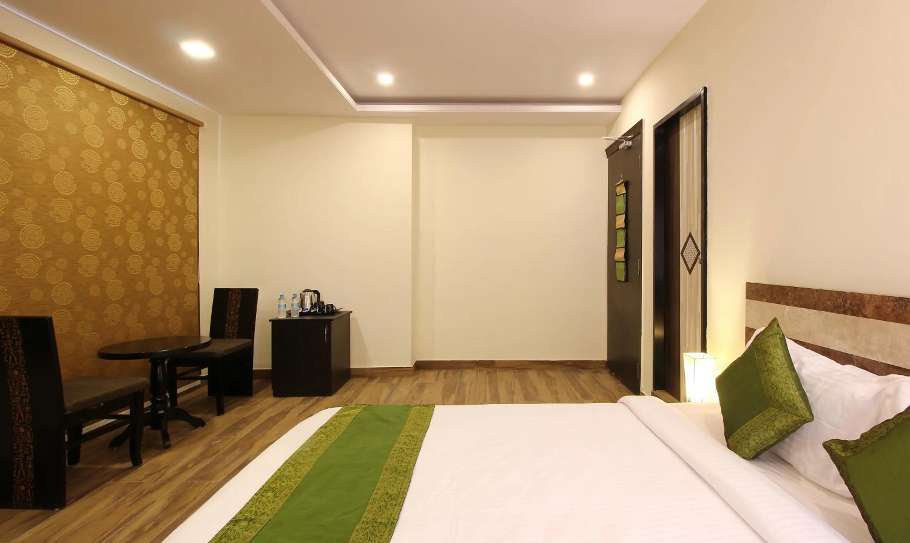 Bedroom, Bed in Treebo Address Inn, Banjara Hills