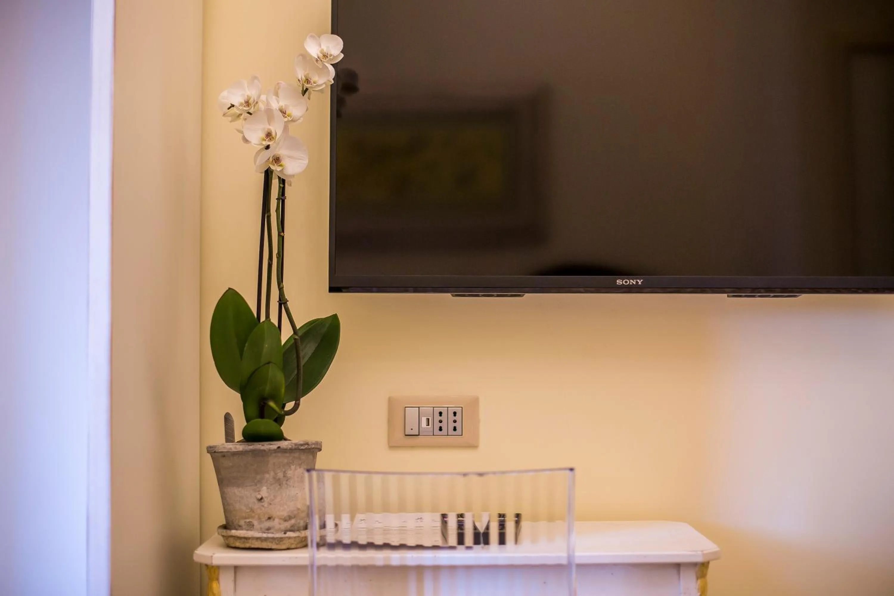 TV and multimedia in Trastevere Royal Suite Trilussa