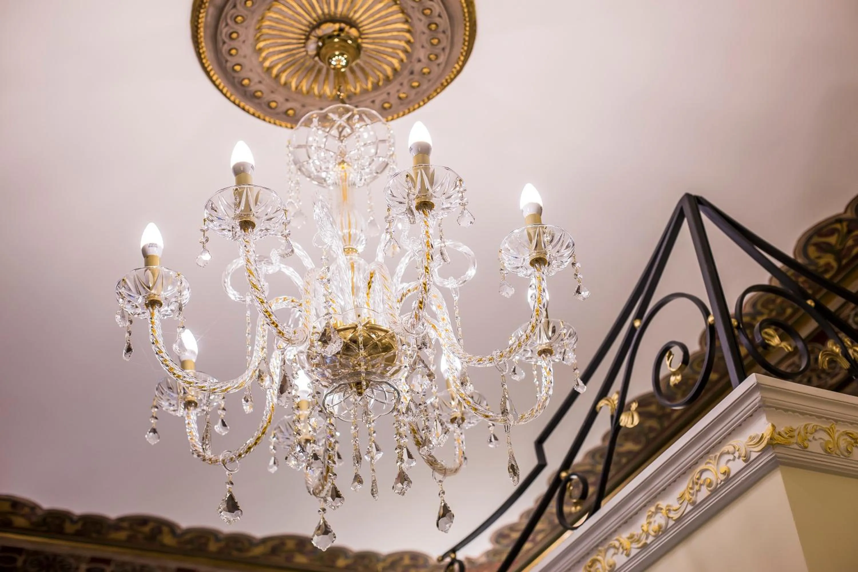 Decorative detail in Trastevere Royal Suite Trilussa