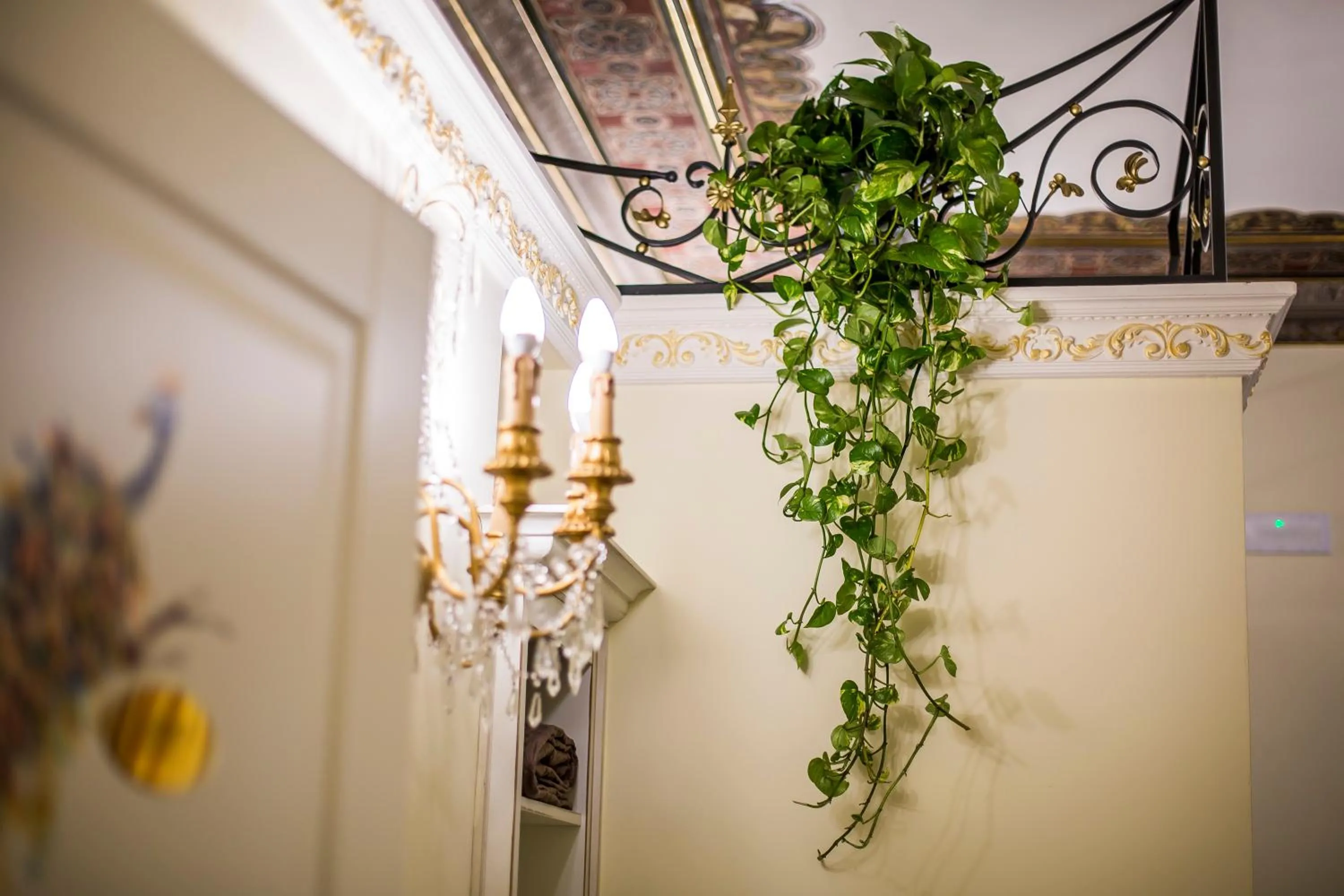 Decorative detail in Trastevere Royal Suite Trilussa