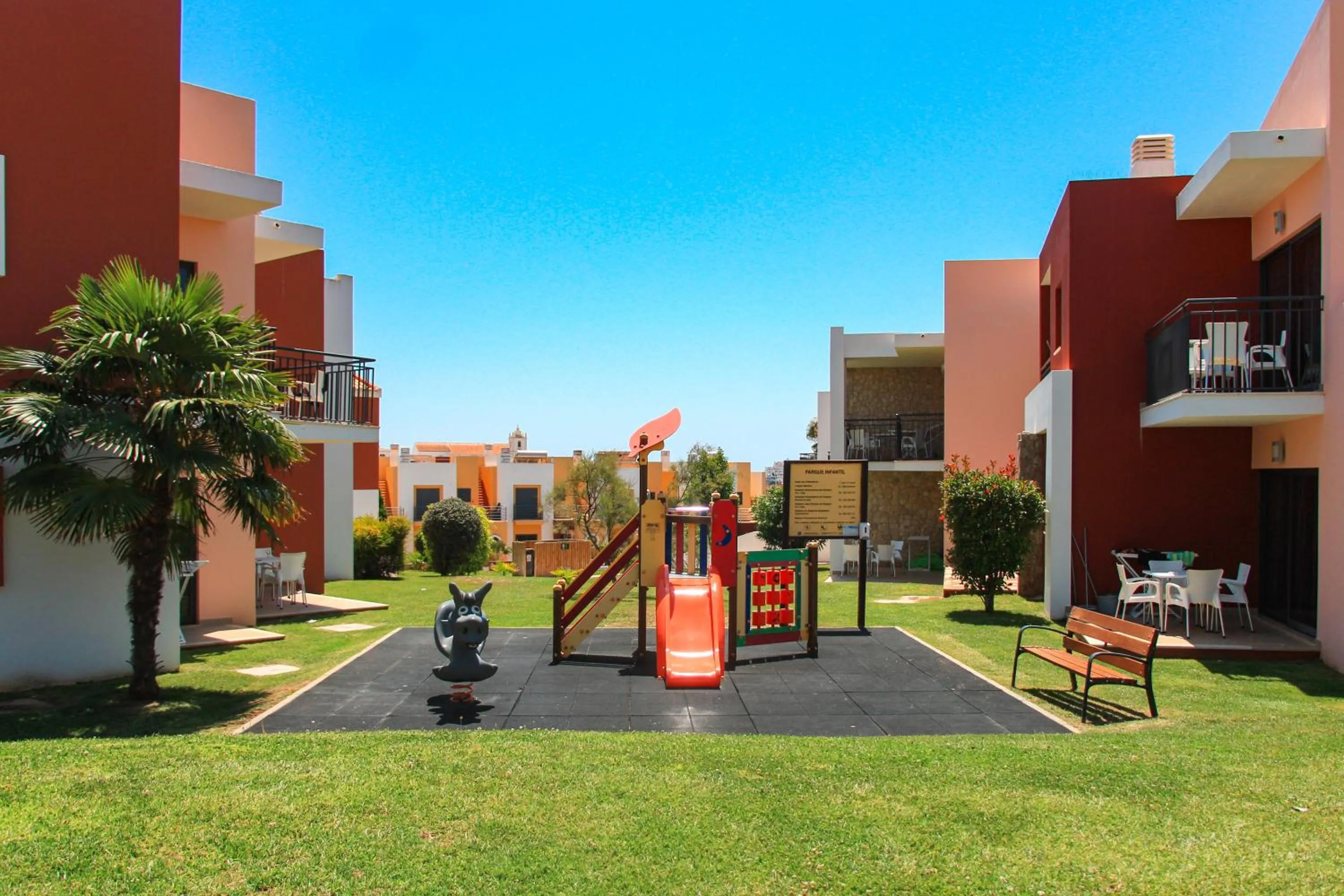 Children play ground in Vitors Village