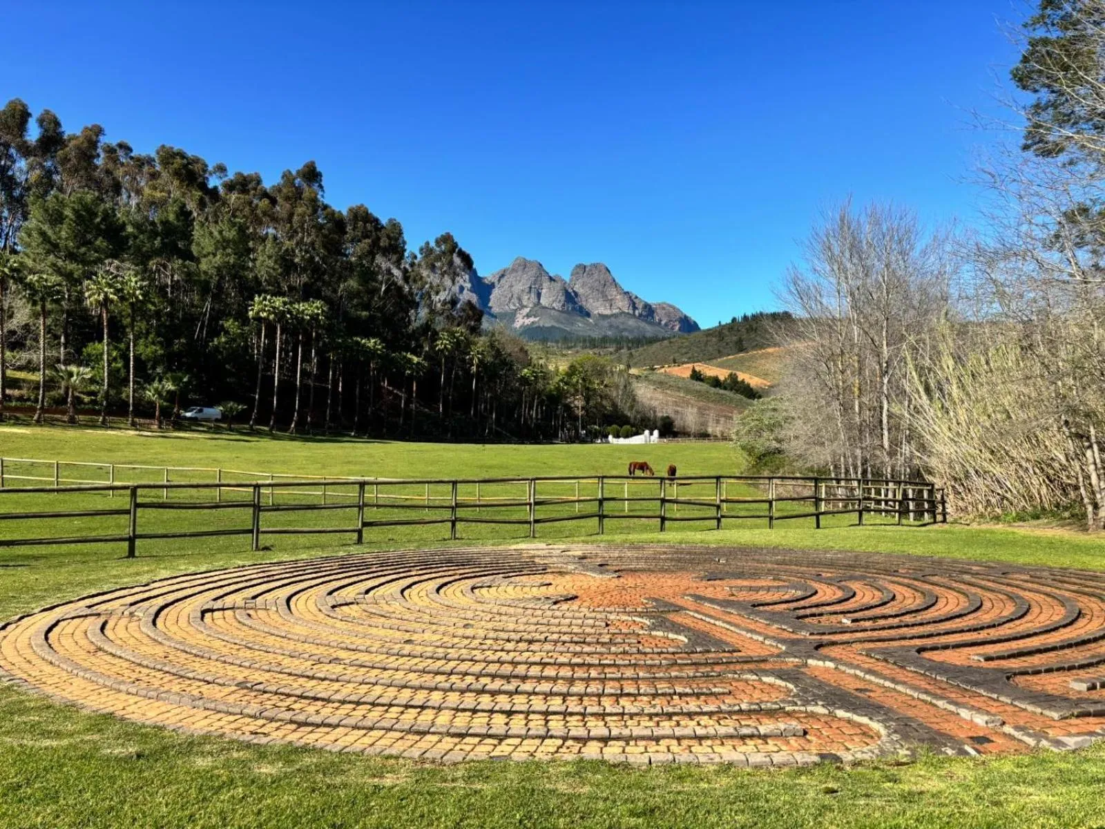 Property building in AfriCamps at Doolhof Wine Estate