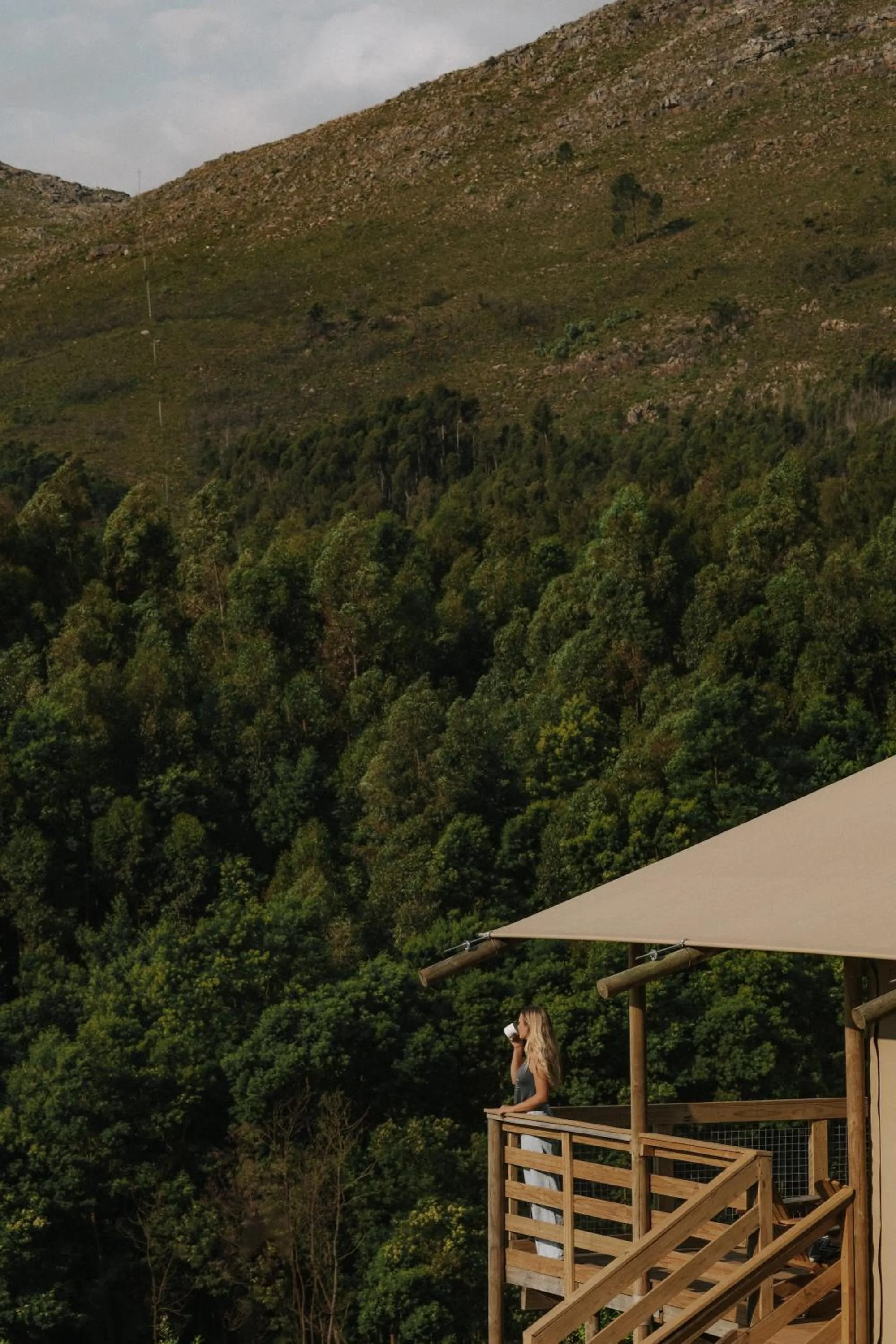 Property building in AfriCamps at Doolhof Wine Estate