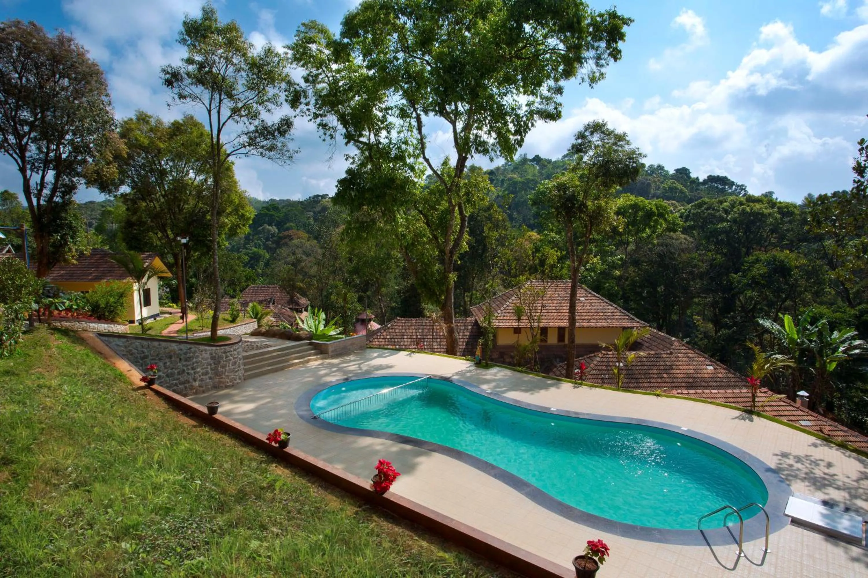 Swimming pool in Spices Lap, Thekkady