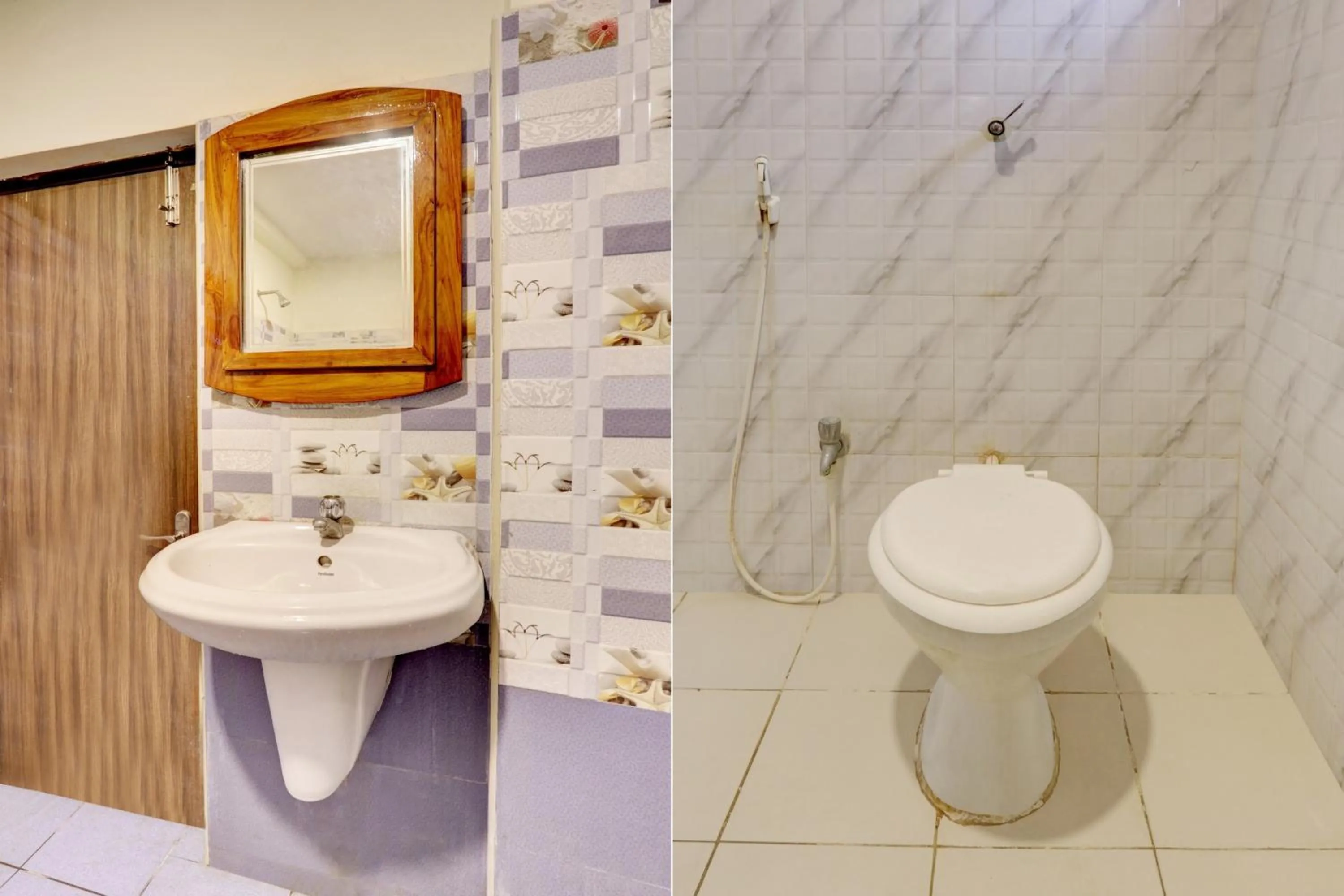 Bathroom in Super Hotel O Hanuman Pet Near Railway Station