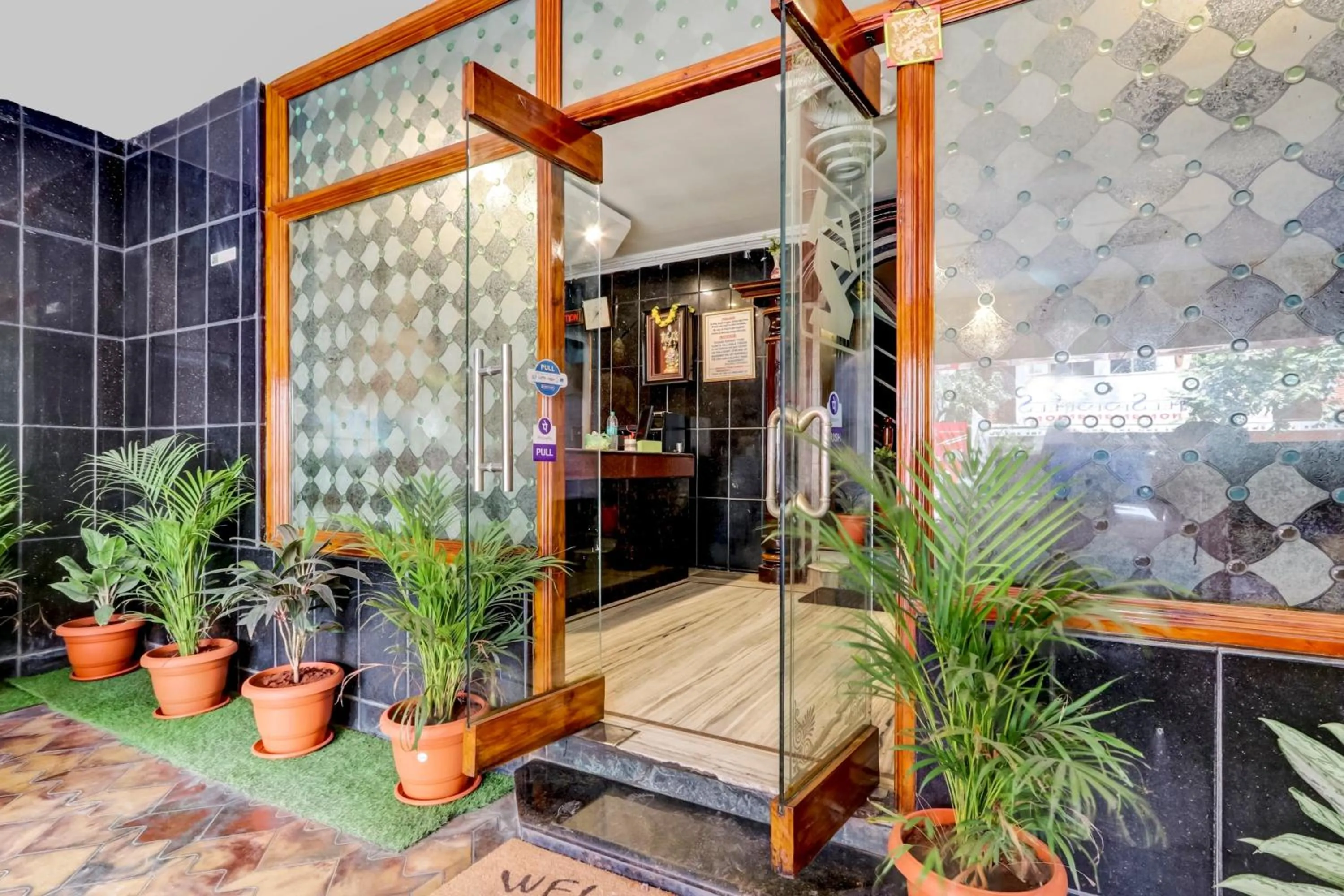 Facade/entrance in Super Hotel O Hanuman Pet Near Railway Station