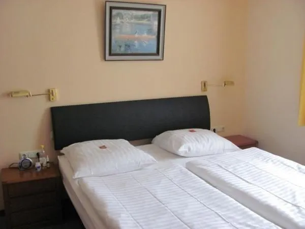 Bed in Weser Wasserbetten Hotel Baxmann
