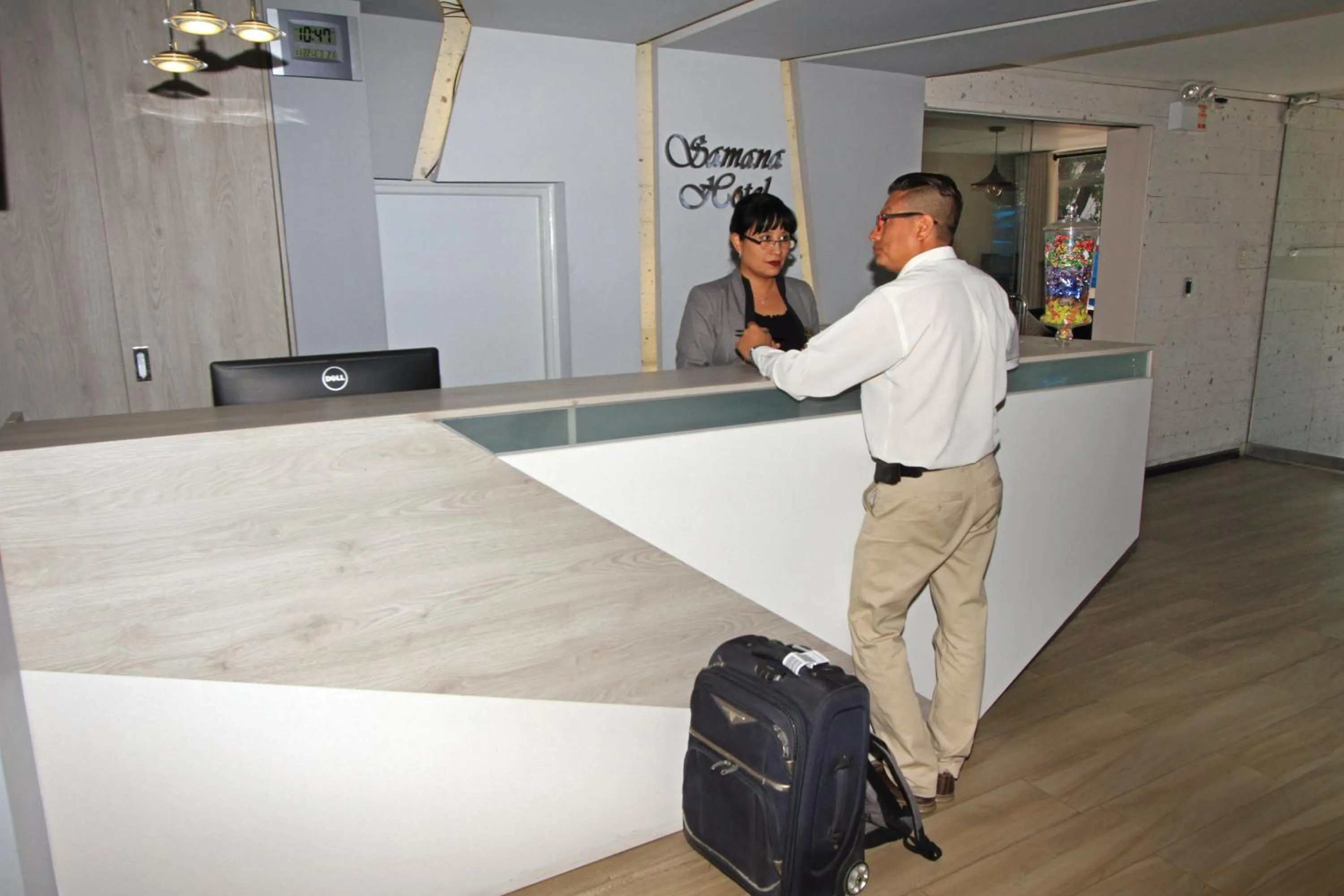 Lobby or reception in Samana Hotel