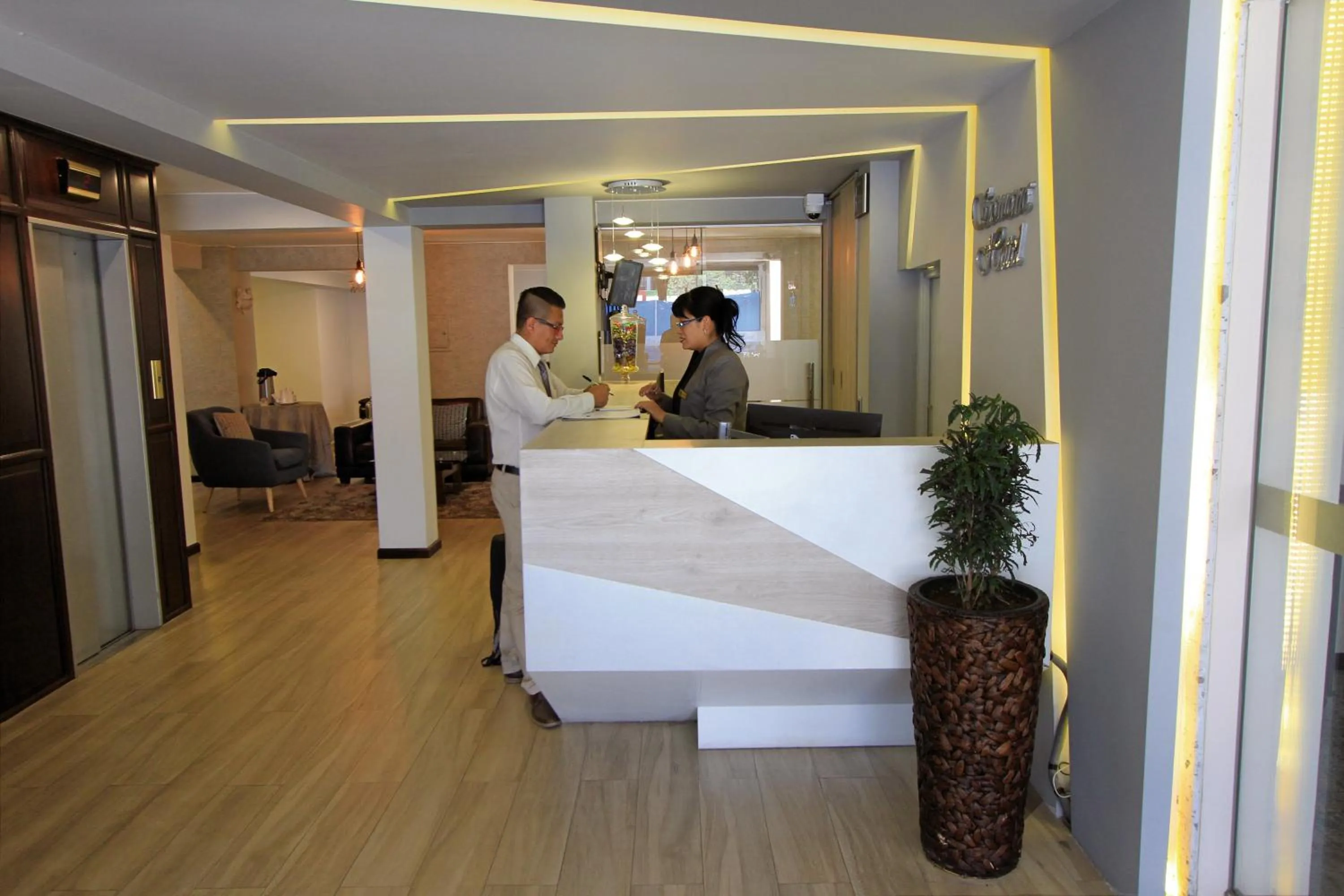 Lobby or reception in Samana Hotel