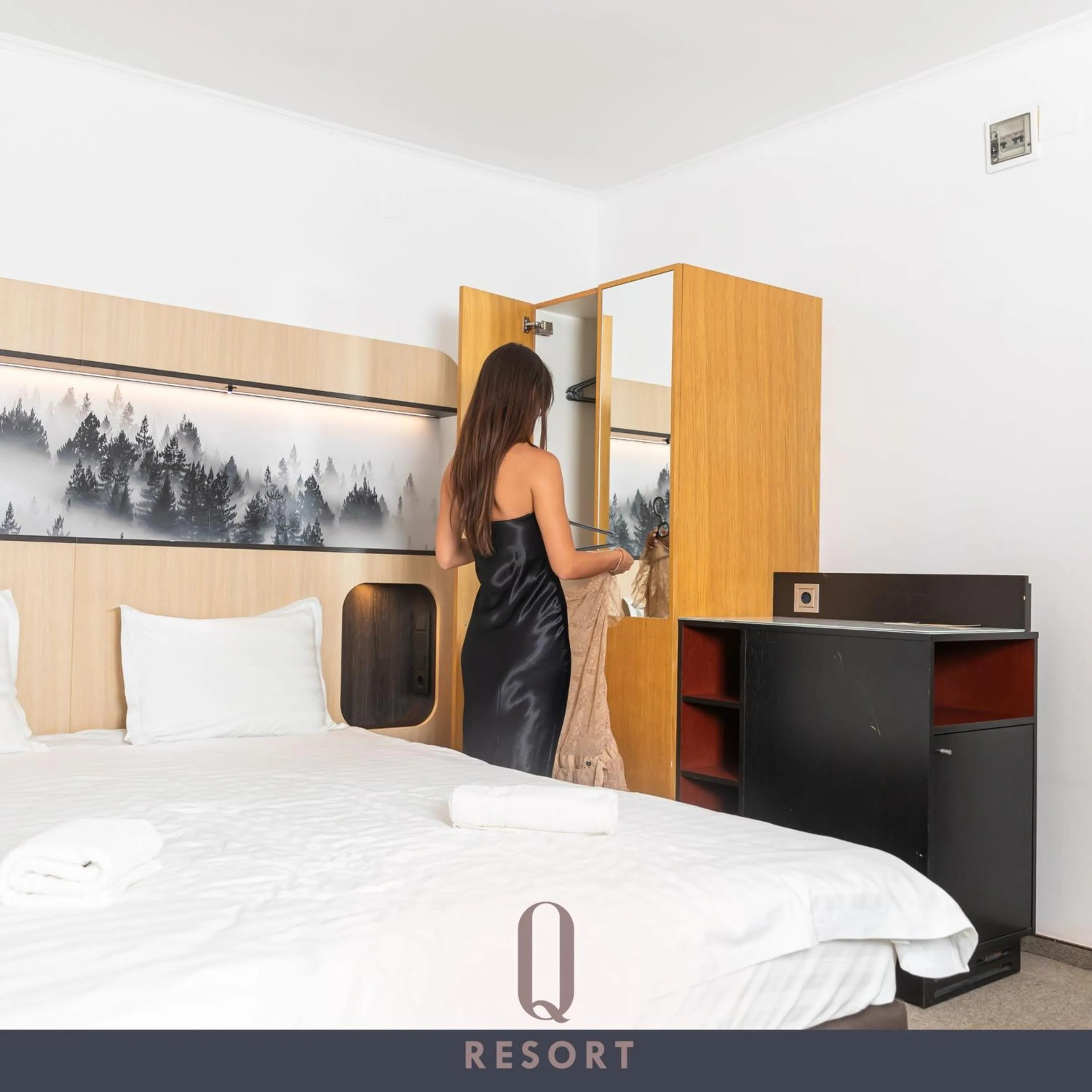 Photo of the whole room, Bed in Q Resort and Spa