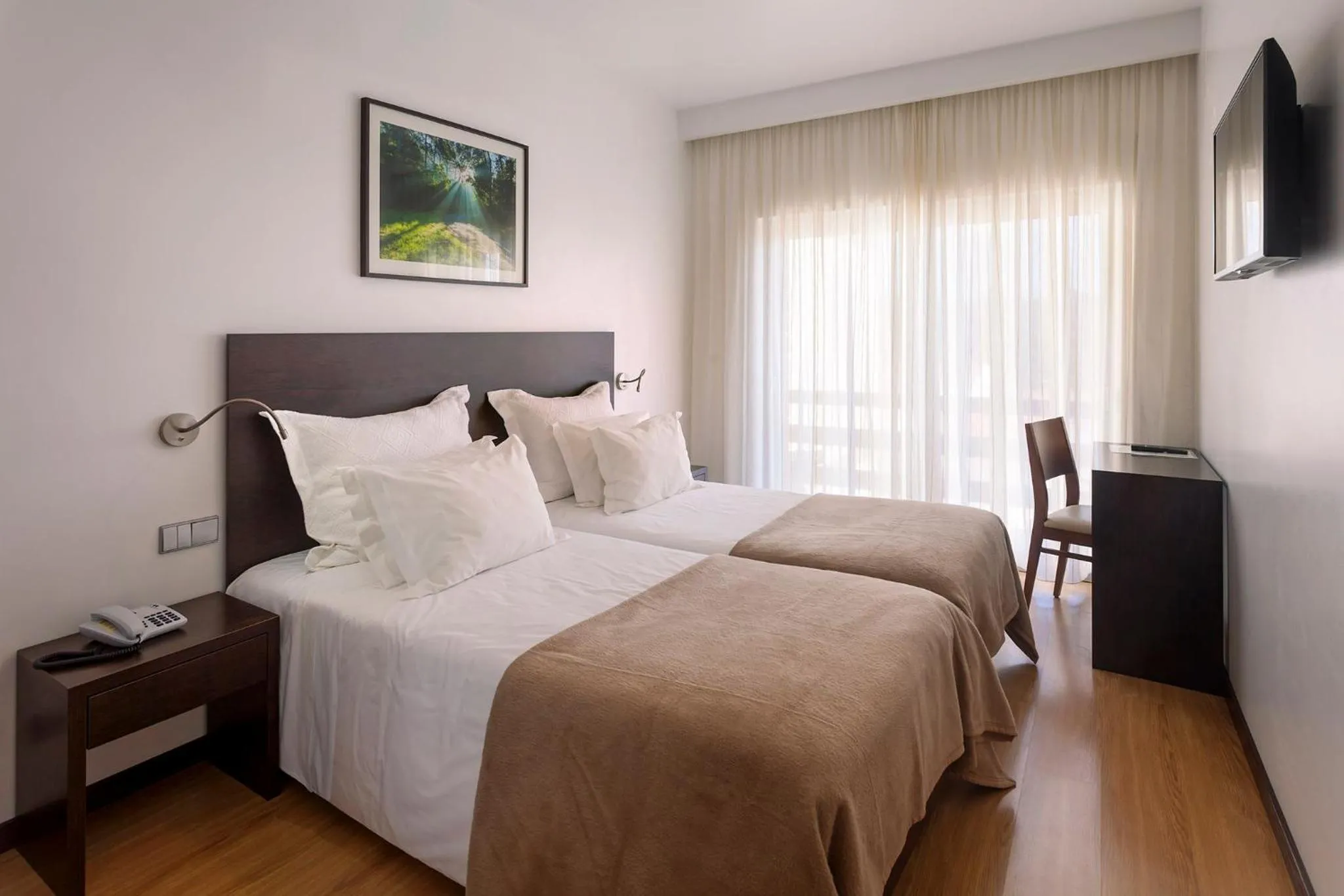 Bed in Hotel Miramar - São Pedro de Moel