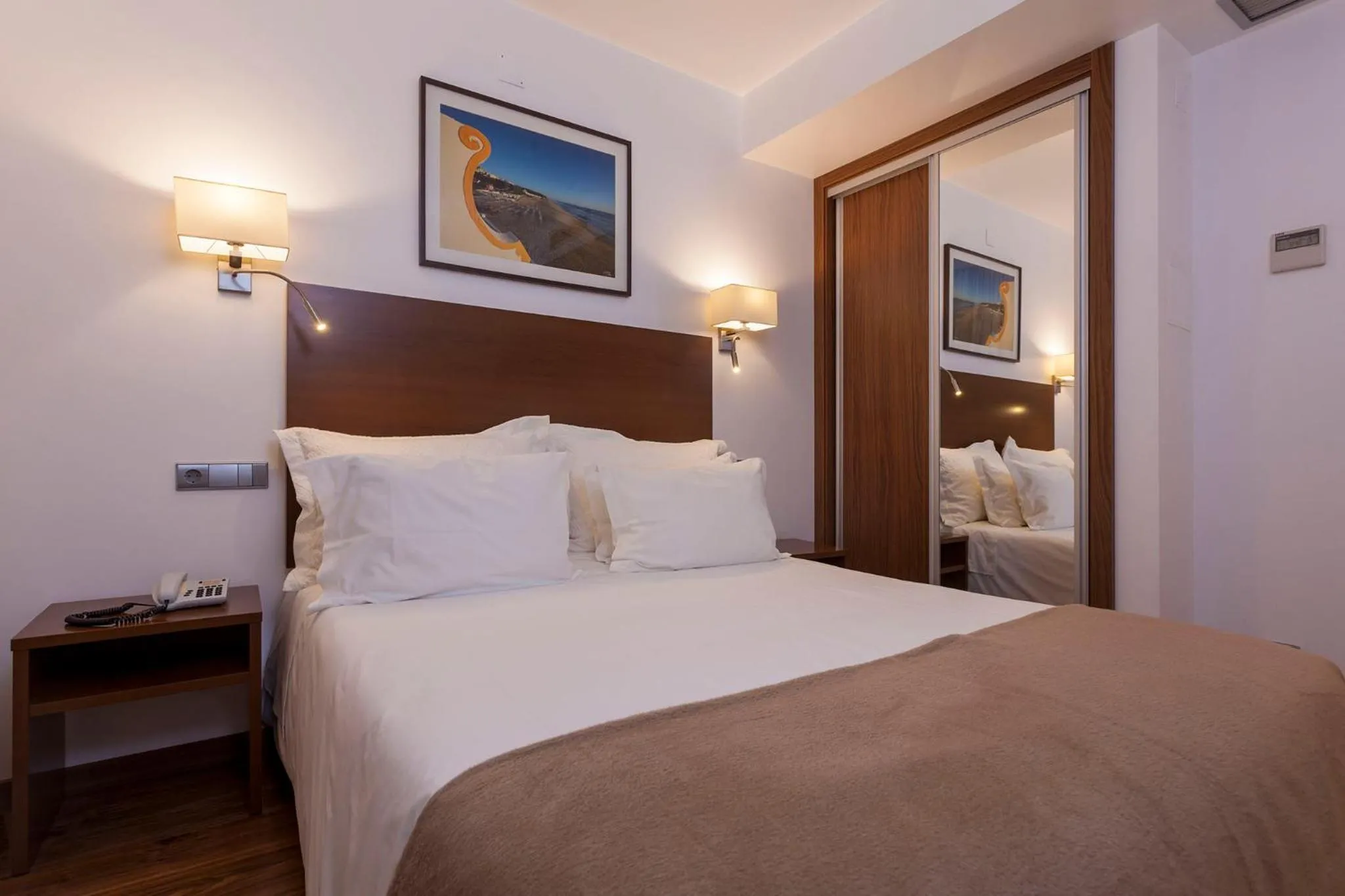 Bed in Hotel Miramar - São Pedro de Moel