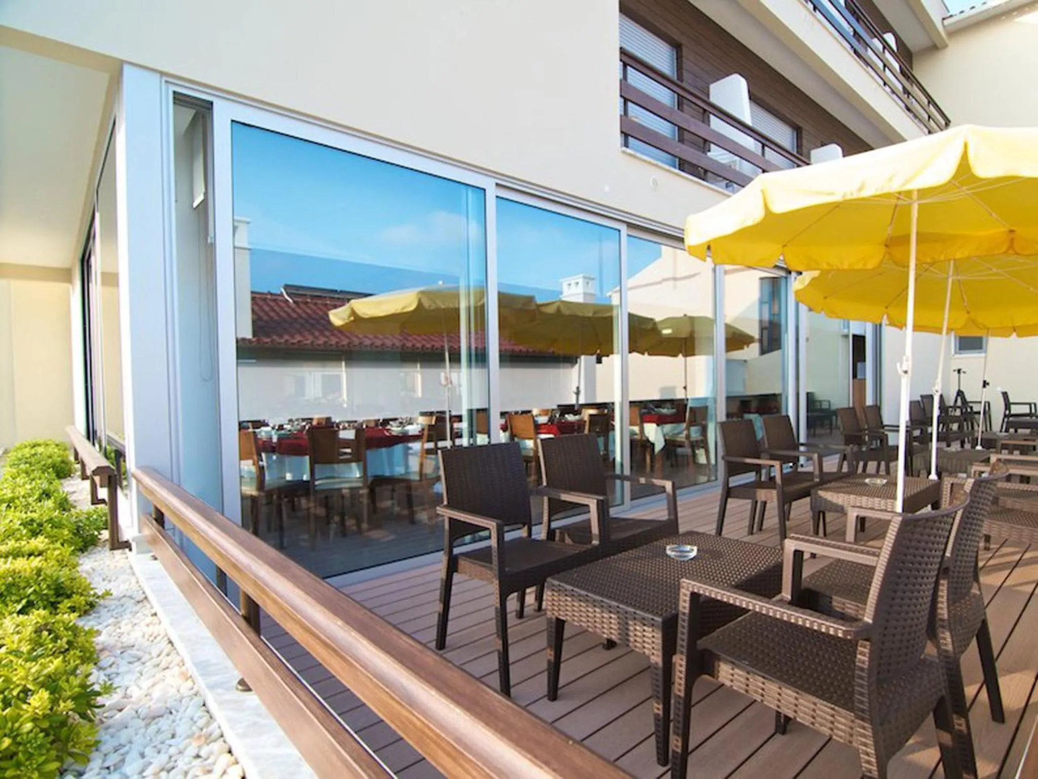 Balcony/Terrace in Hotel Miramar - São Pedro de Moel