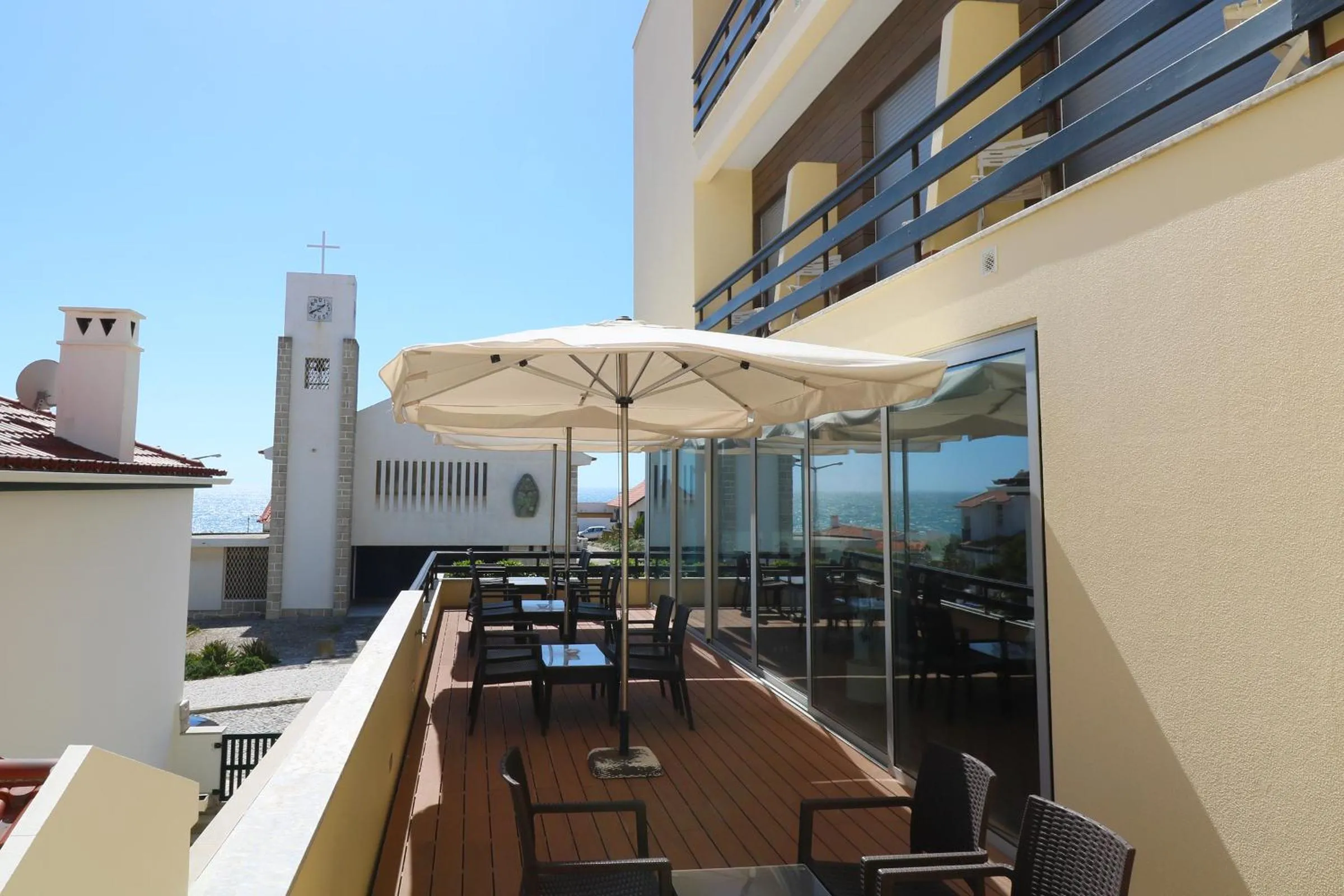 Balcony/Terrace in Hotel Miramar - São Pedro de Moel