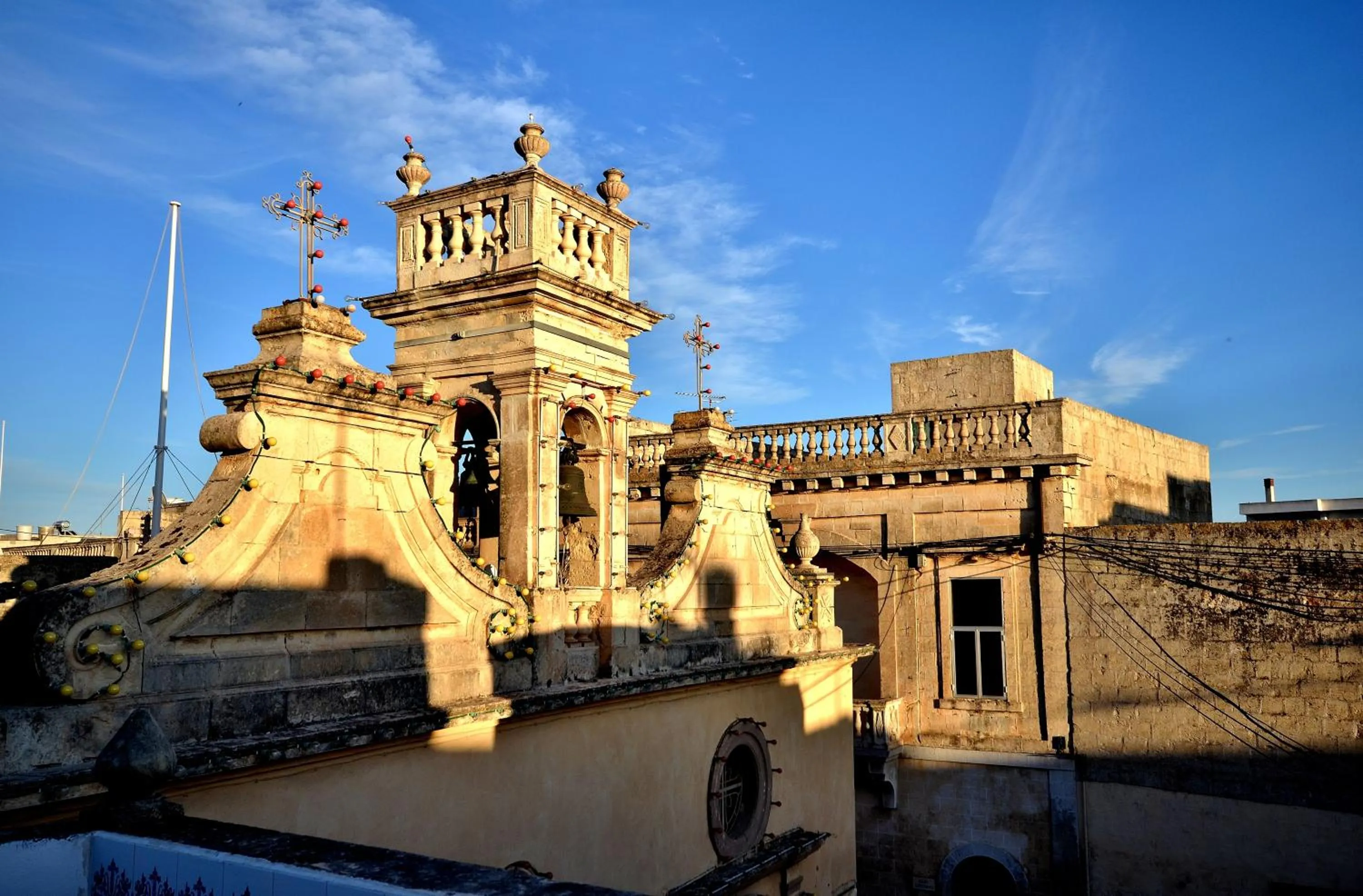 Decorative detail in Chapel 5 Boutique Suites B&B
