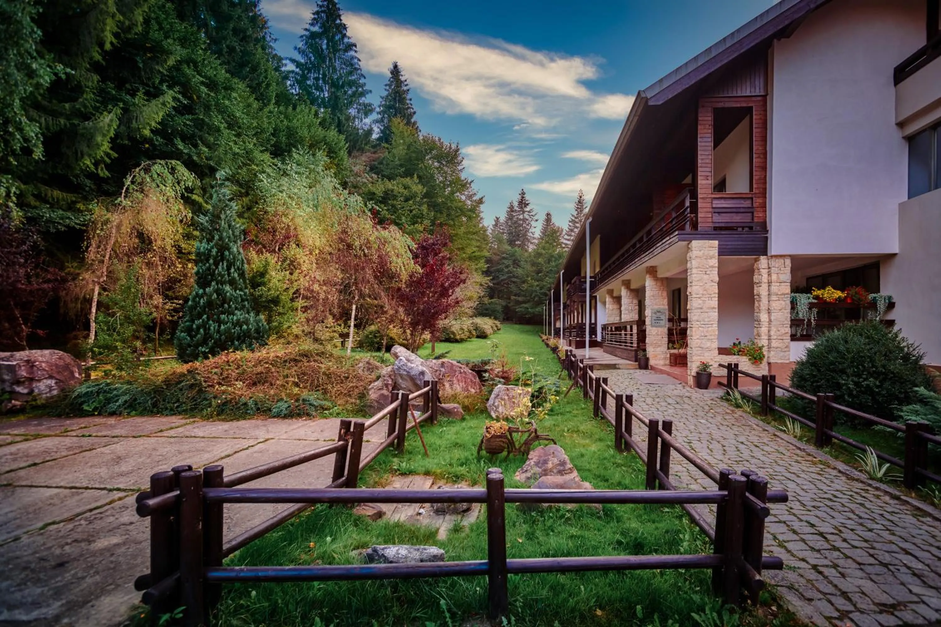 Balcony/Terrace in Hotel & Restaurant Sofia