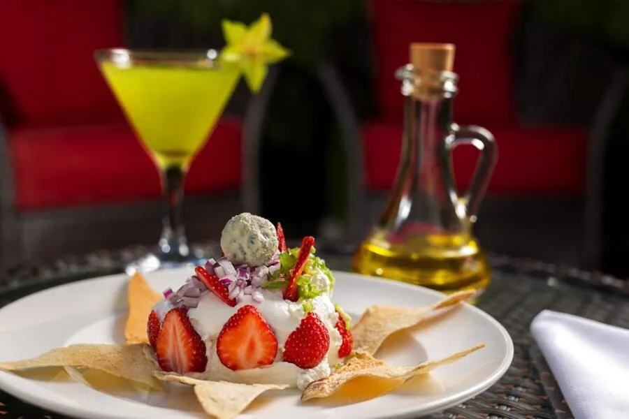 Restaurant/places to eat in Hostal de la Luz - Spa Holistic Resort