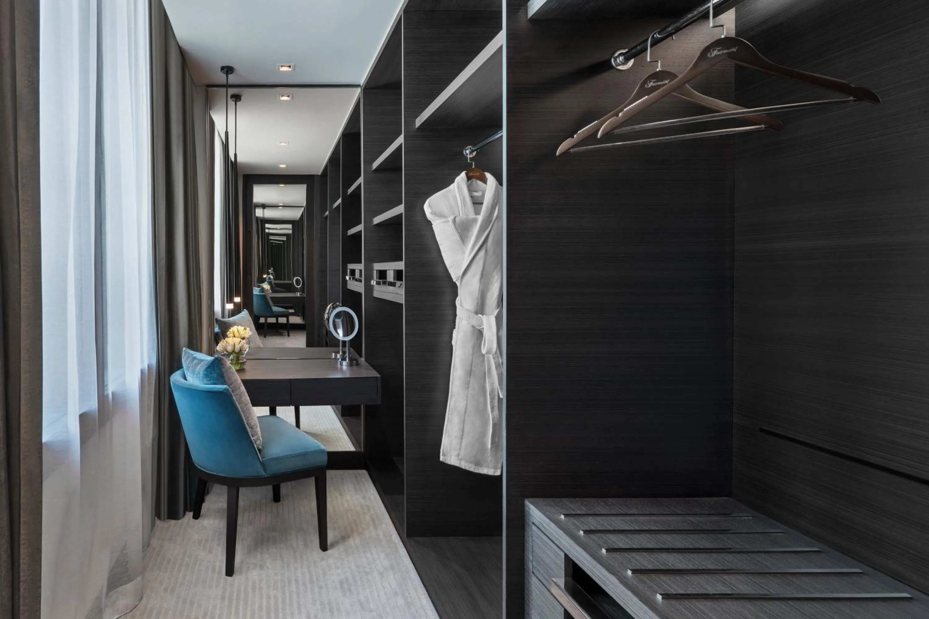 wardrobe in Fairmont Riyadh
