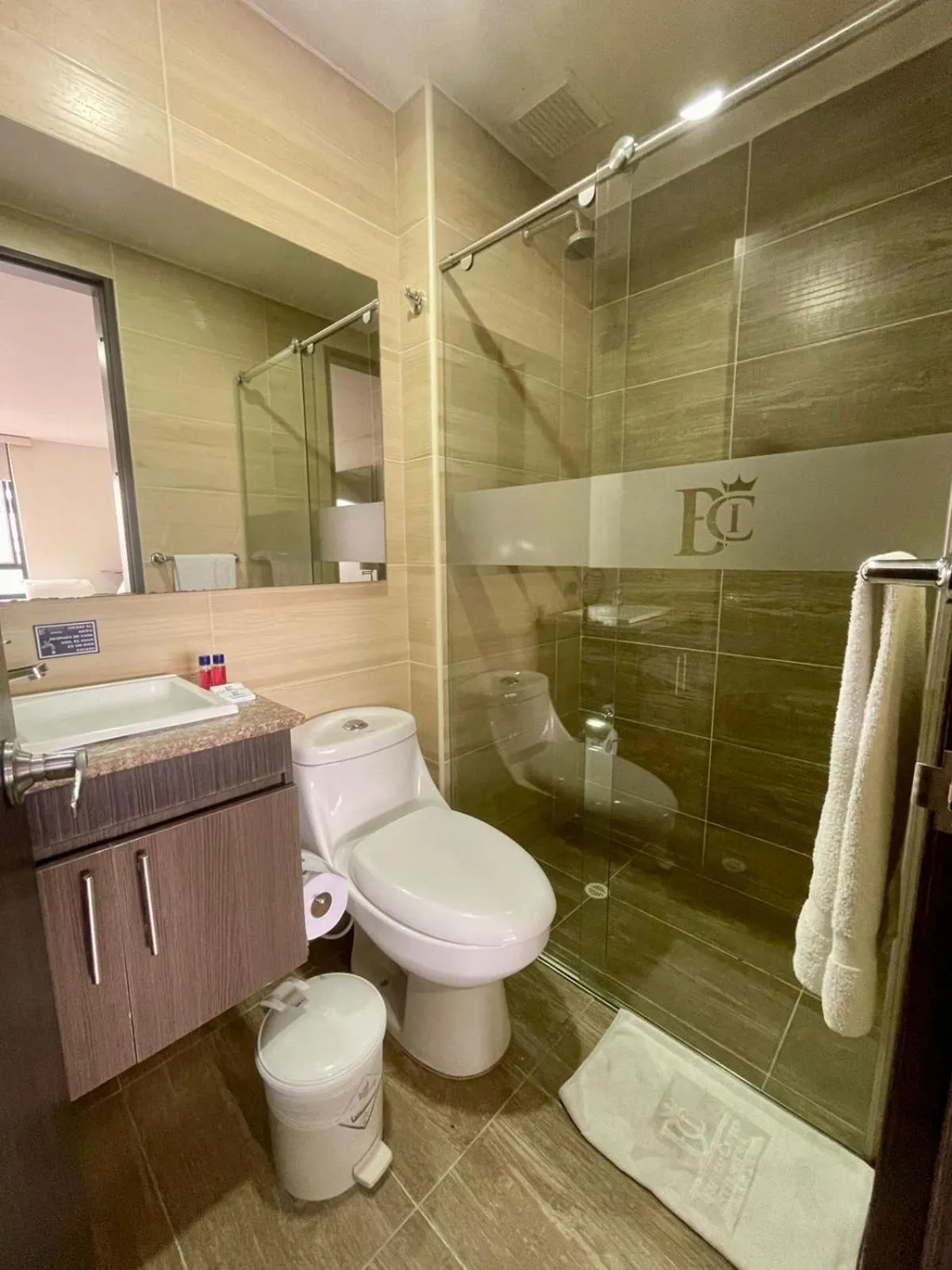 Shower in Hotel Business Center International