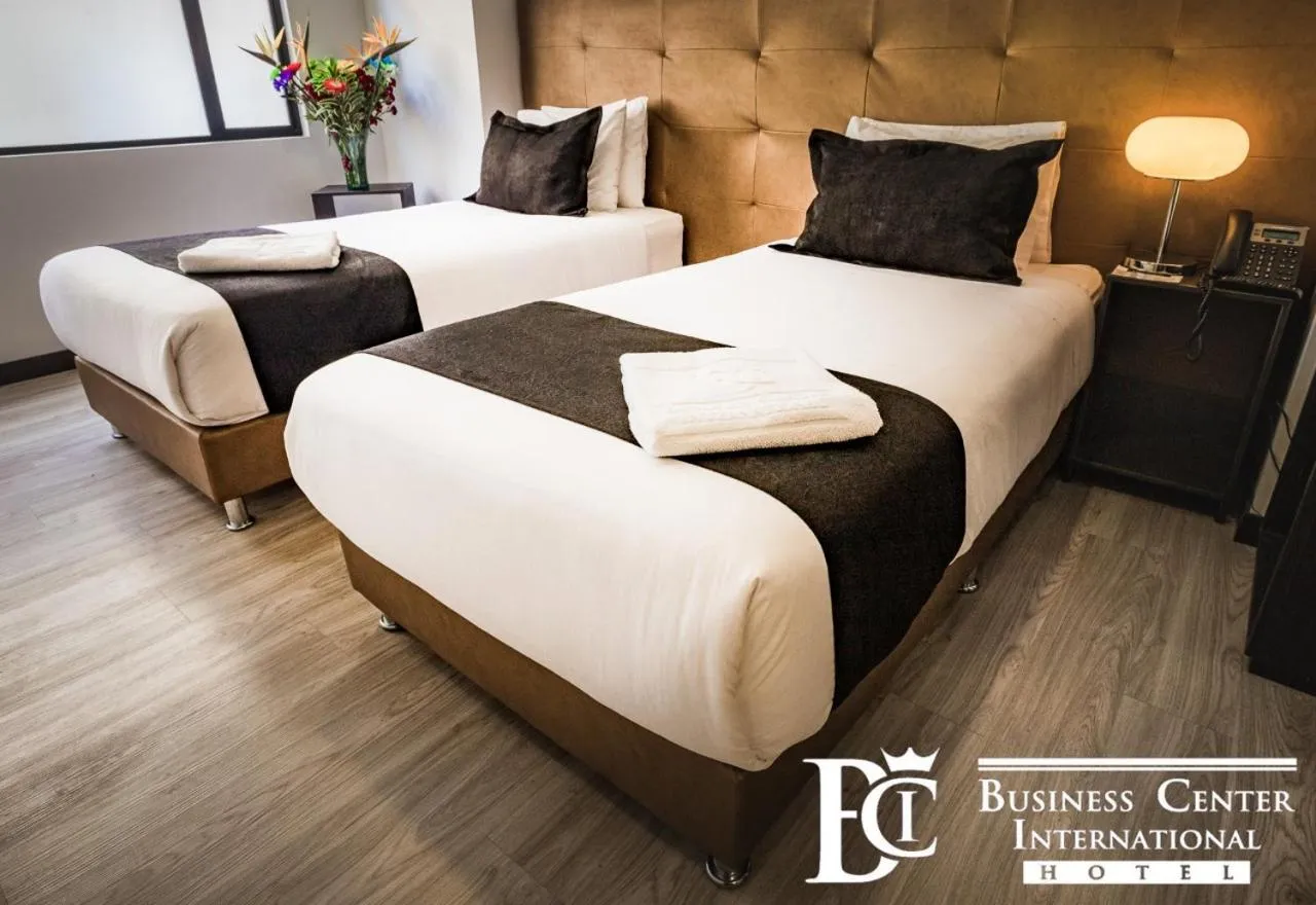 Bed in Hotel Business Center International