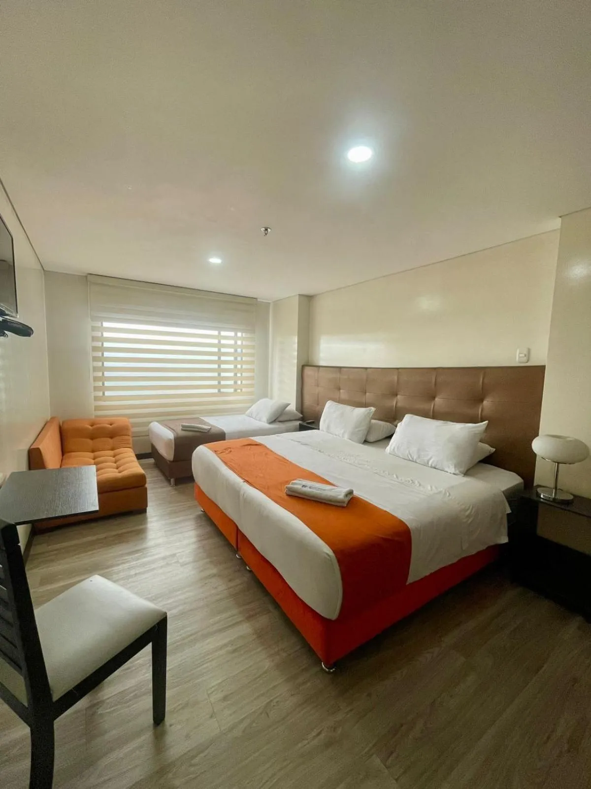 Bed in Hotel Business Center International