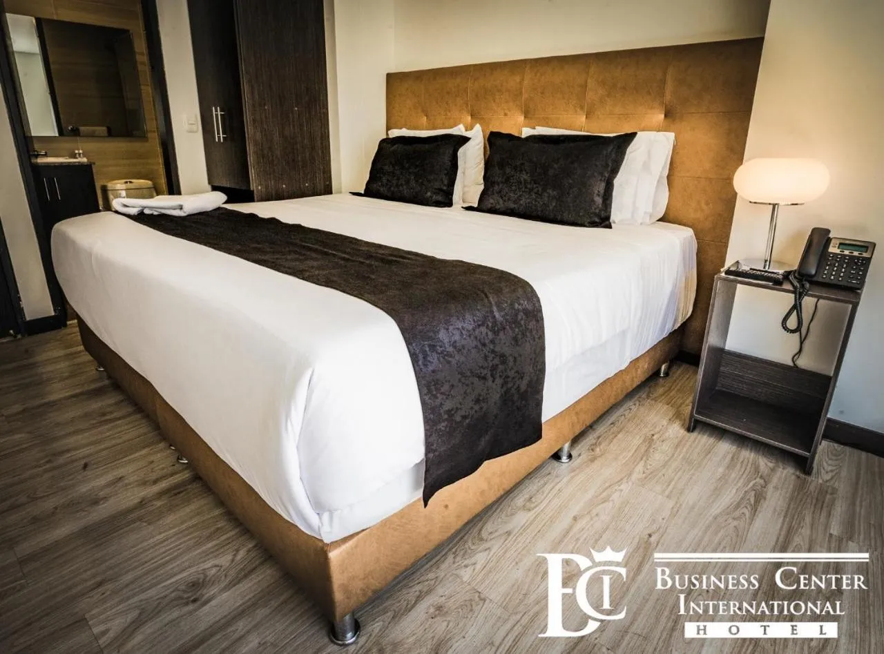 Bed in Hotel Business Center International