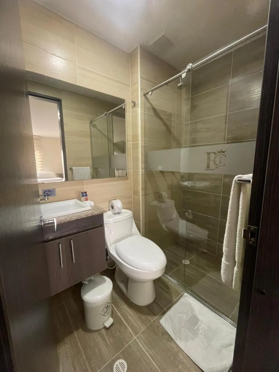 Shower in Hotel Business Center International