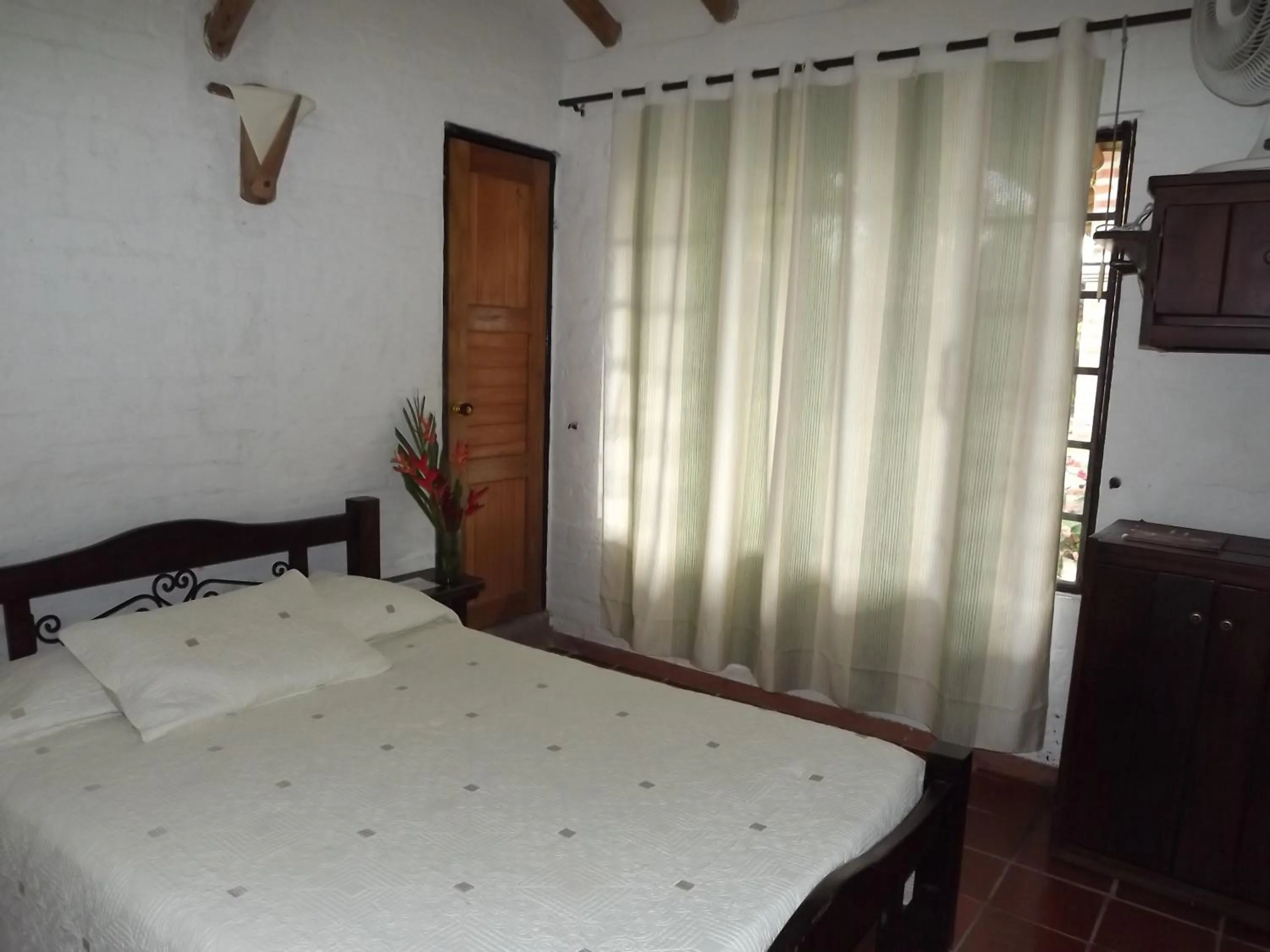 Bed in Finca Hotel La Quinta Porra