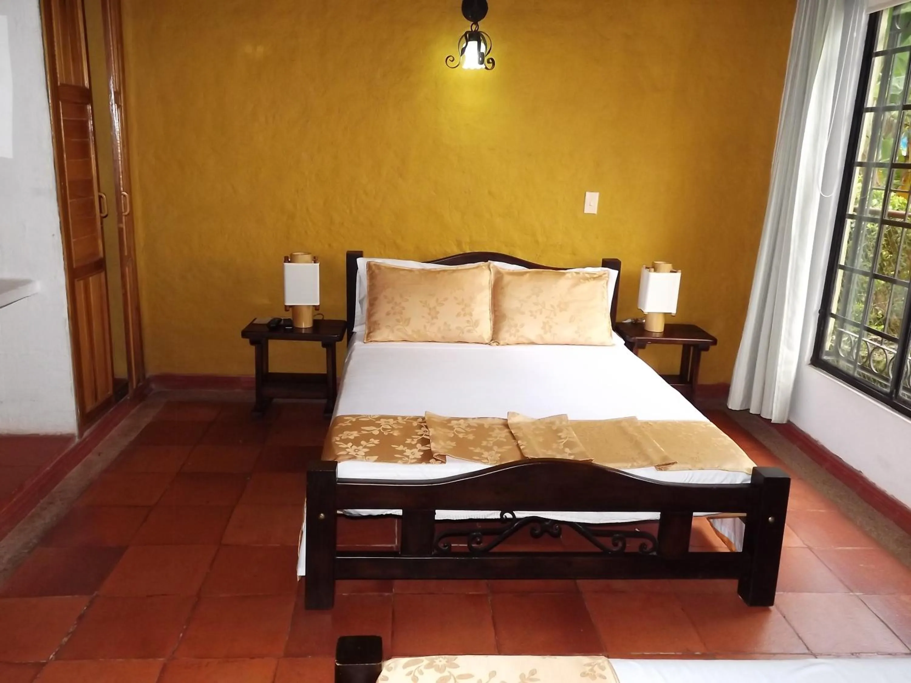 Bed in Finca Hotel La Quinta Porra