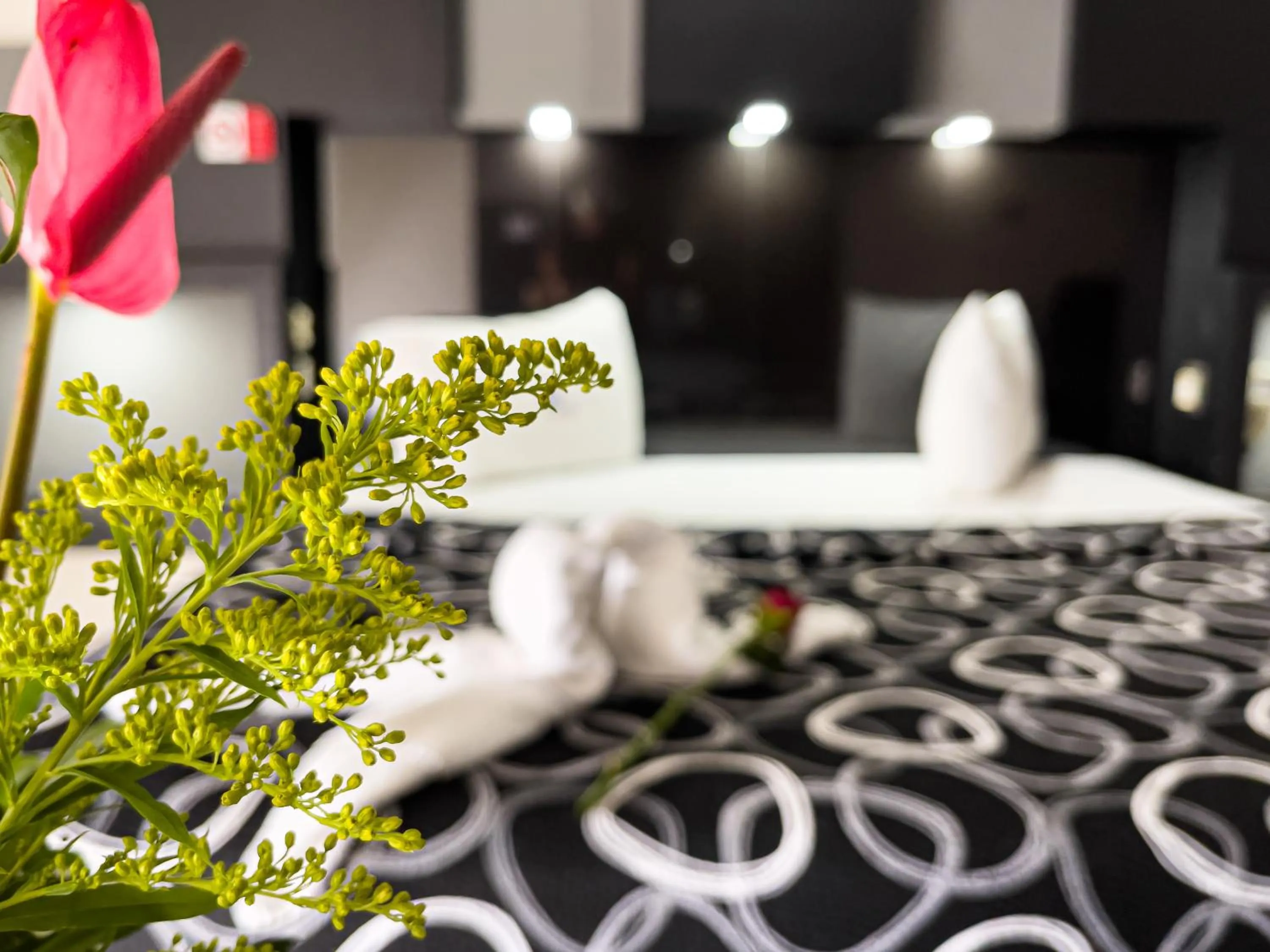 Bed in Auto Hotel Mediterráneo