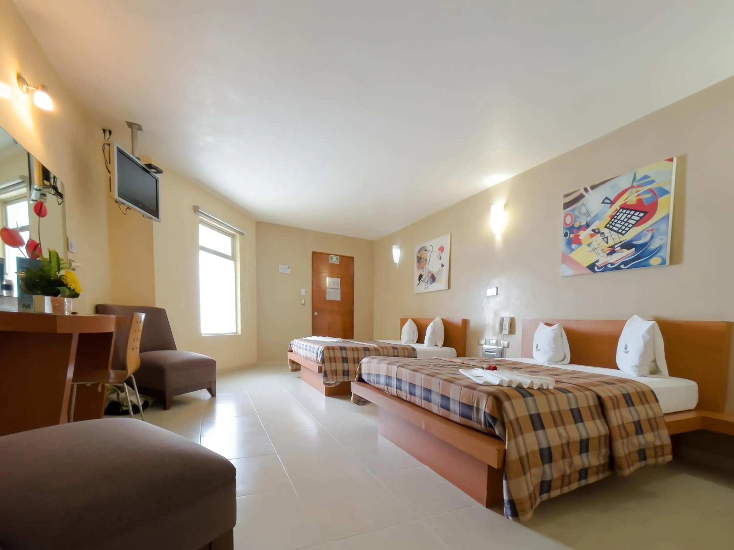 Photo of the whole room, Bed in Auto Hotel Mediterráneo