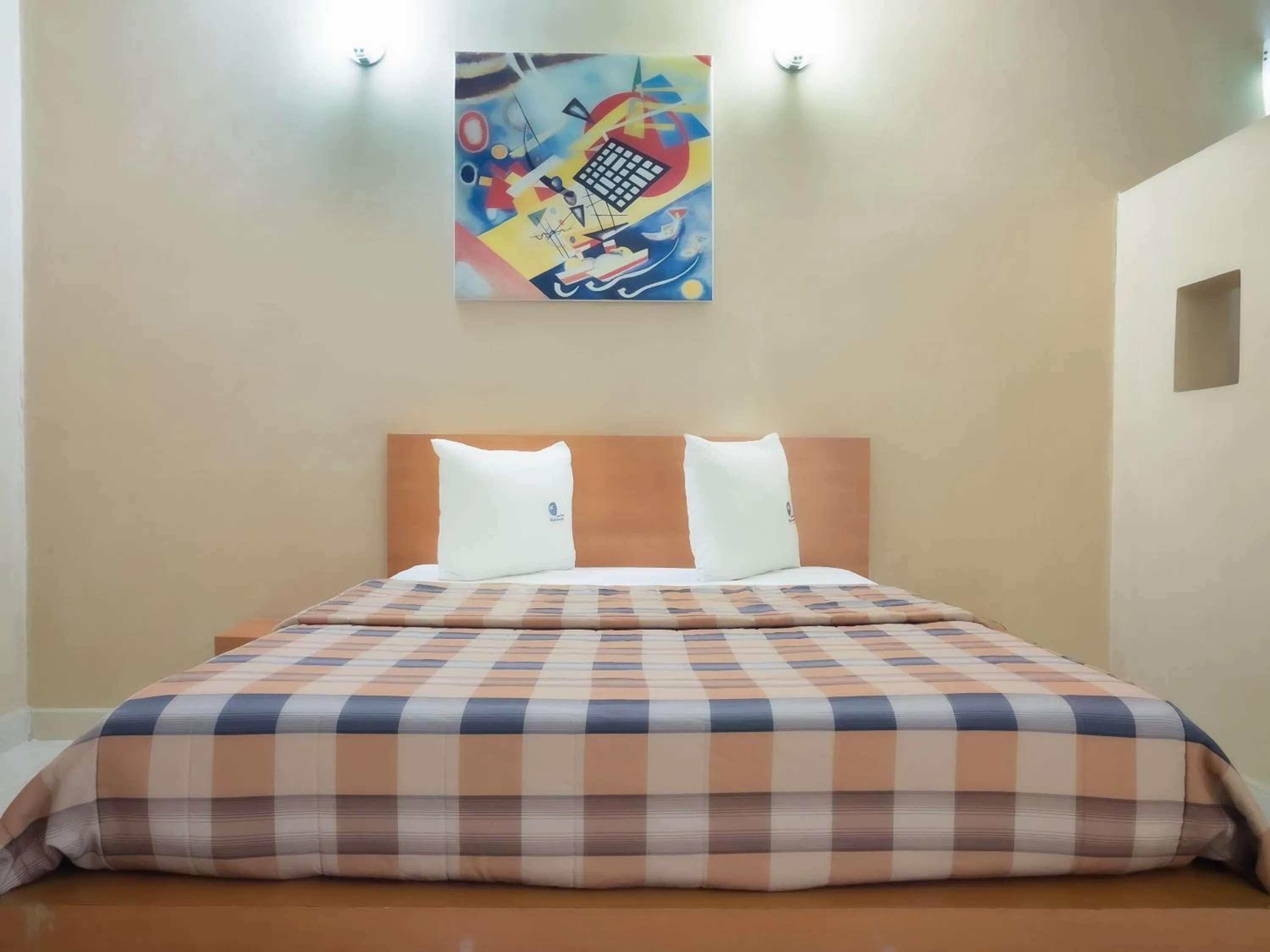 Bedroom, Bed in Auto Hotel Mediterráneo