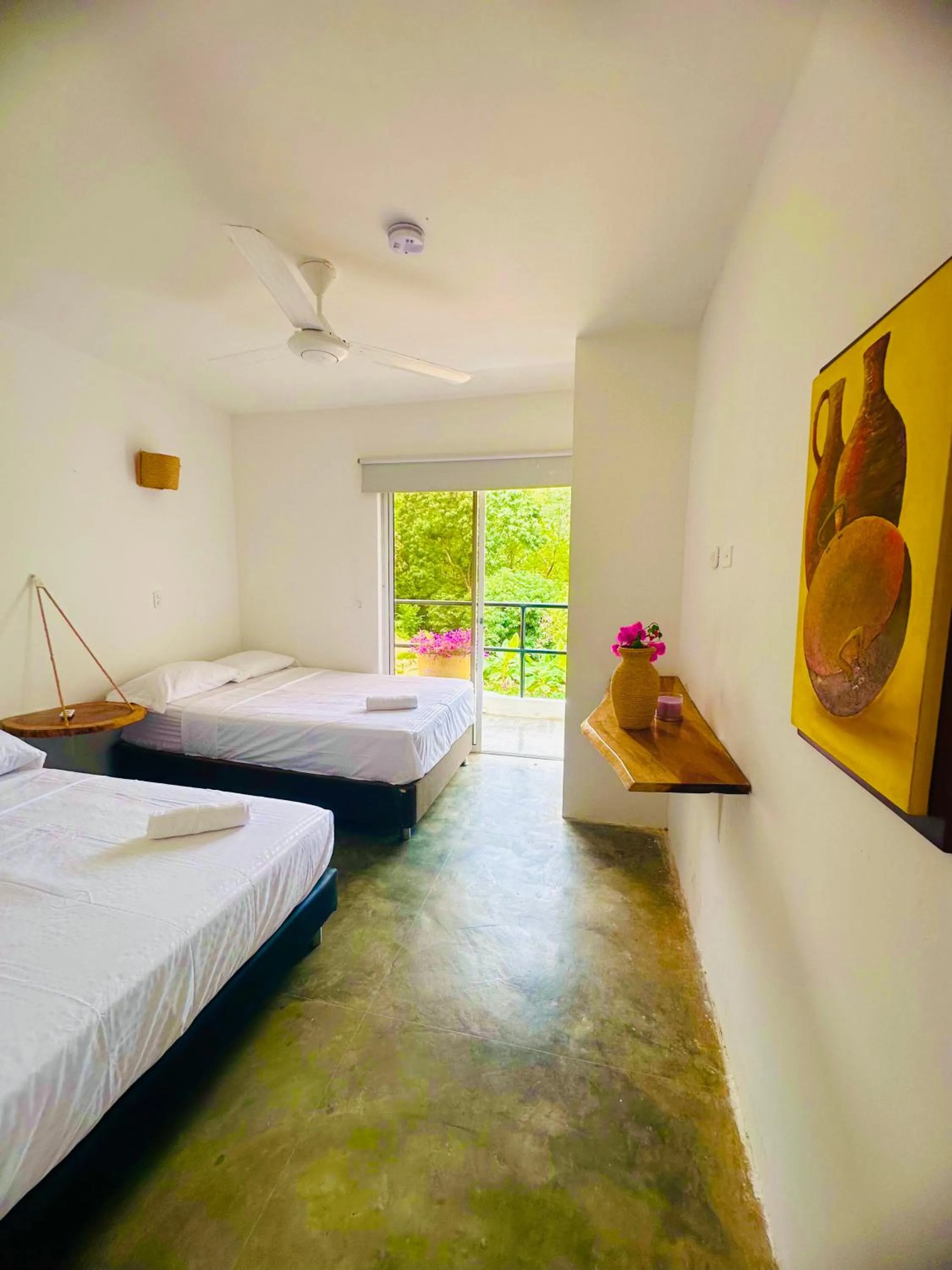 Bed in Tayrona Angel Lodge