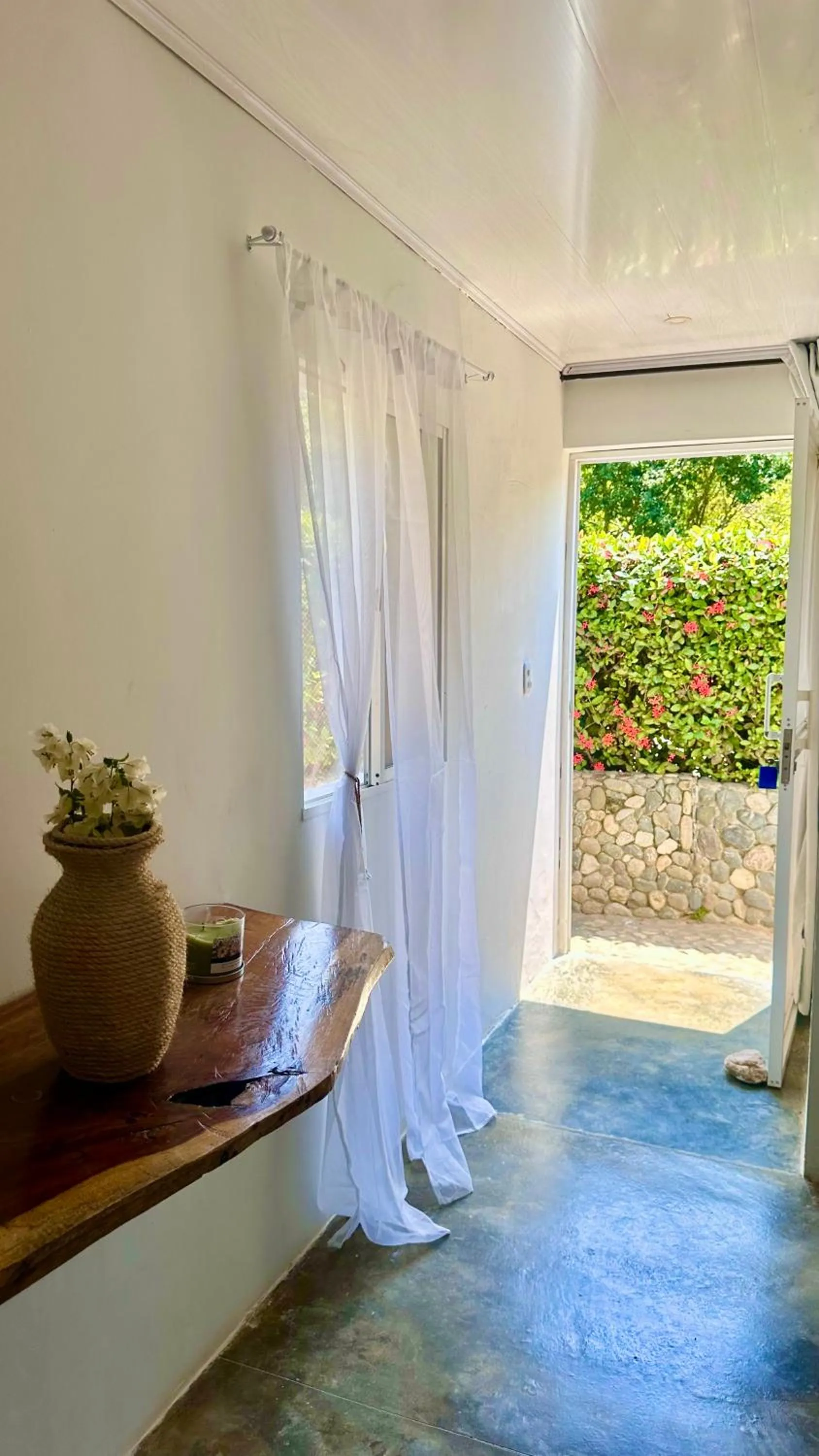 Garden view in Tayrona Angel Lodge