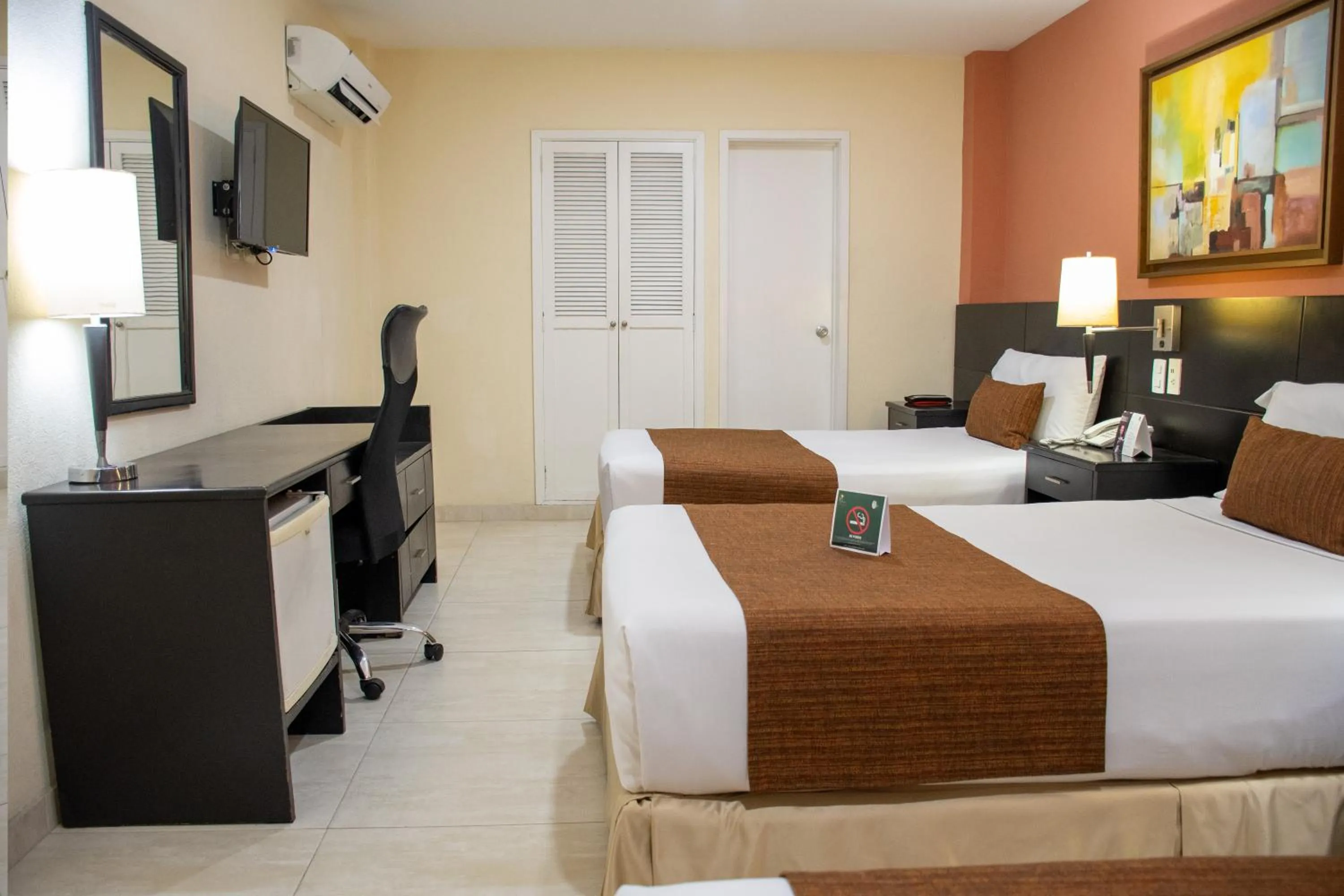 Bed in Hotel Arizona Suites Cúcuta