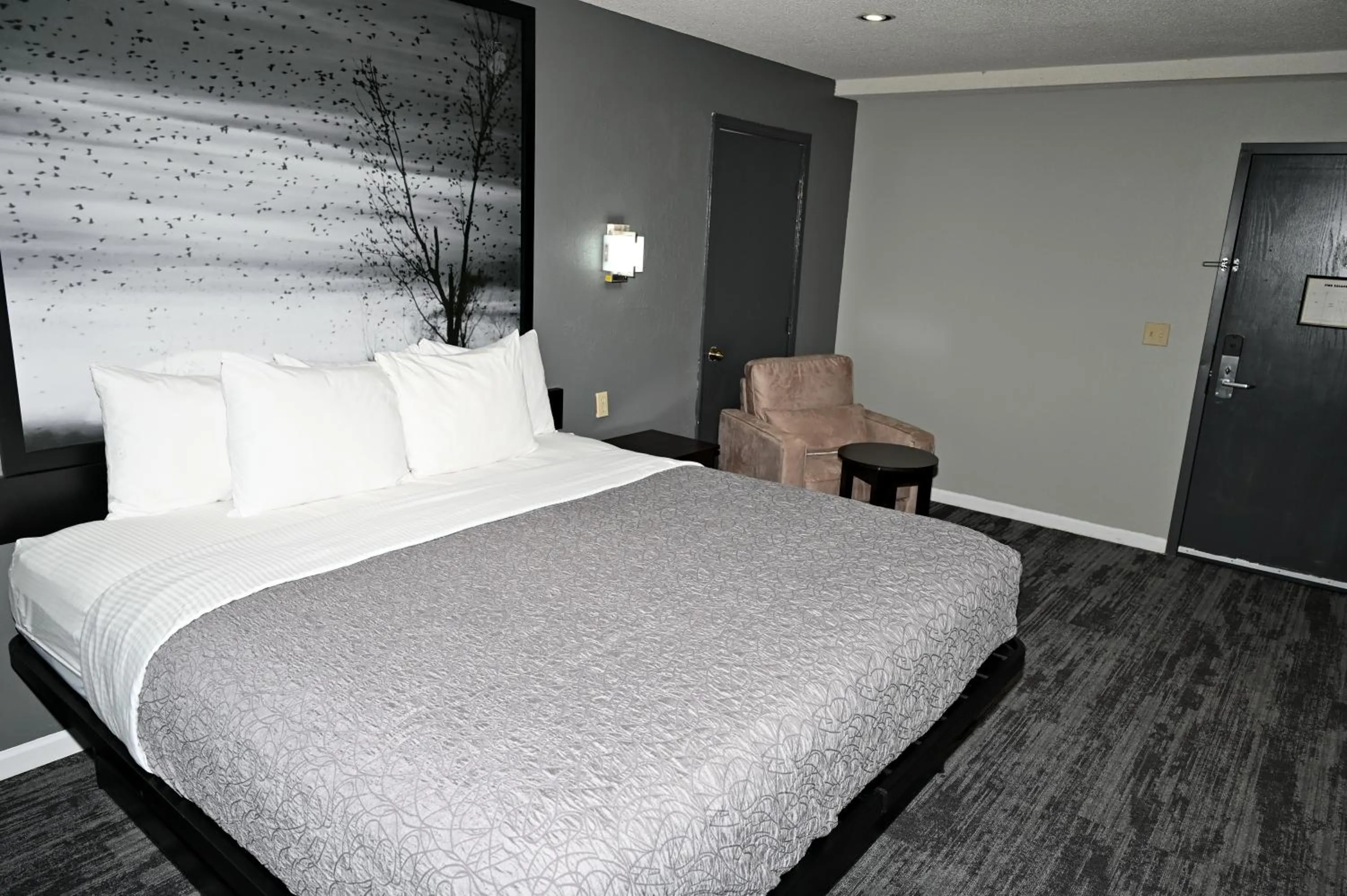 Bed in Super 8 by Wyndham Higginsville