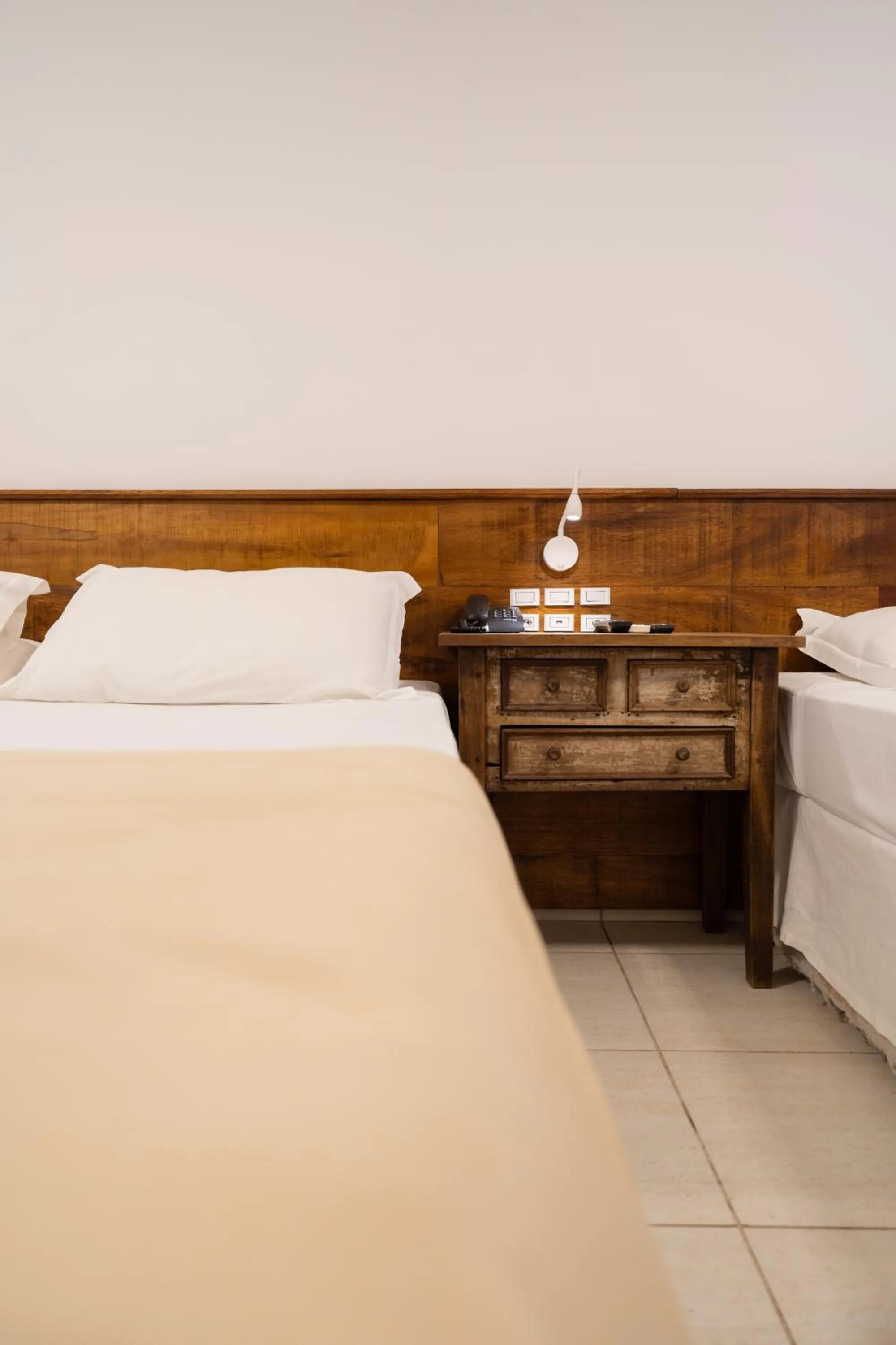 Bed in Pousada Pedra da Ilha